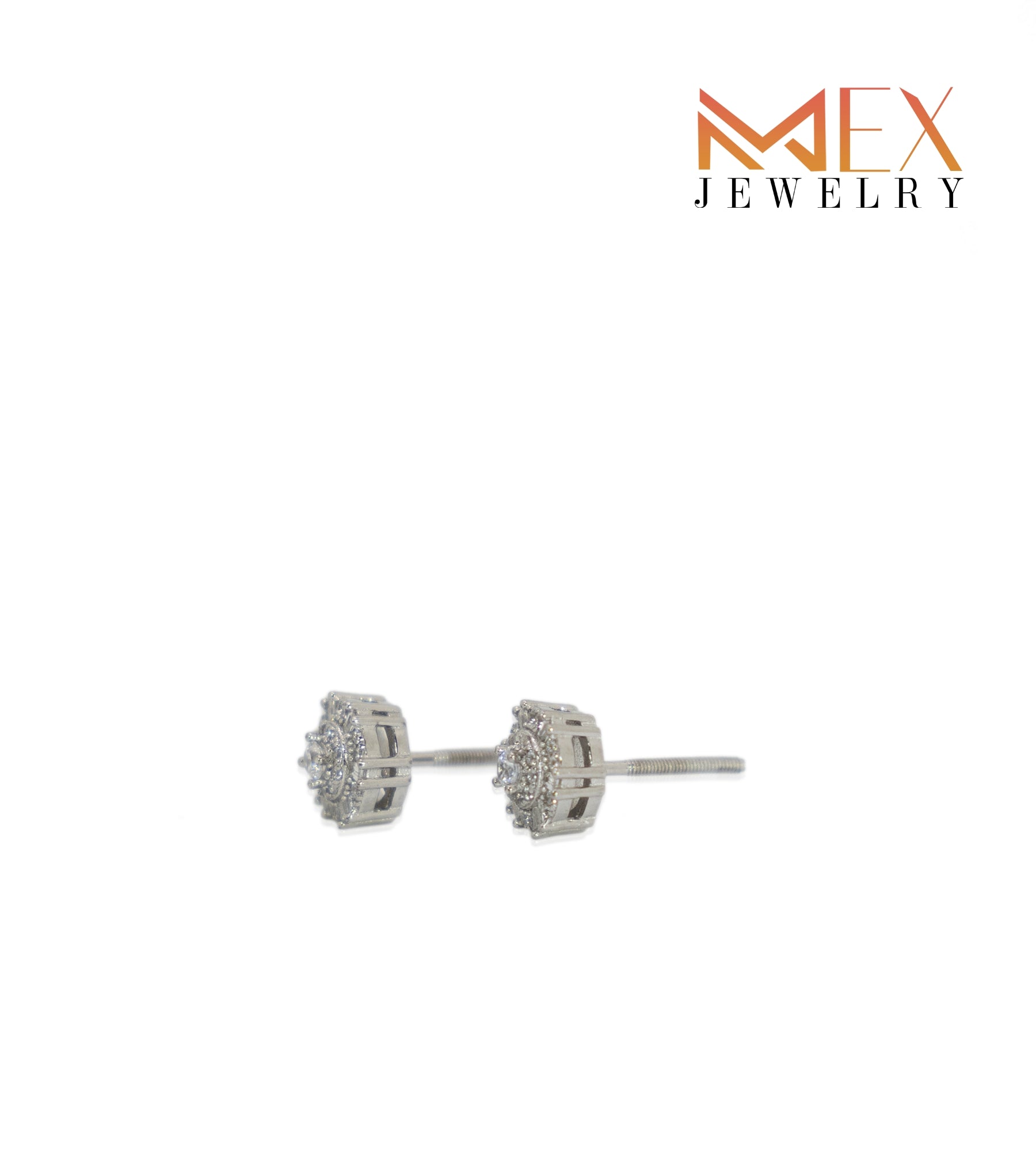 43-MEX6851 925 Silver Earrings