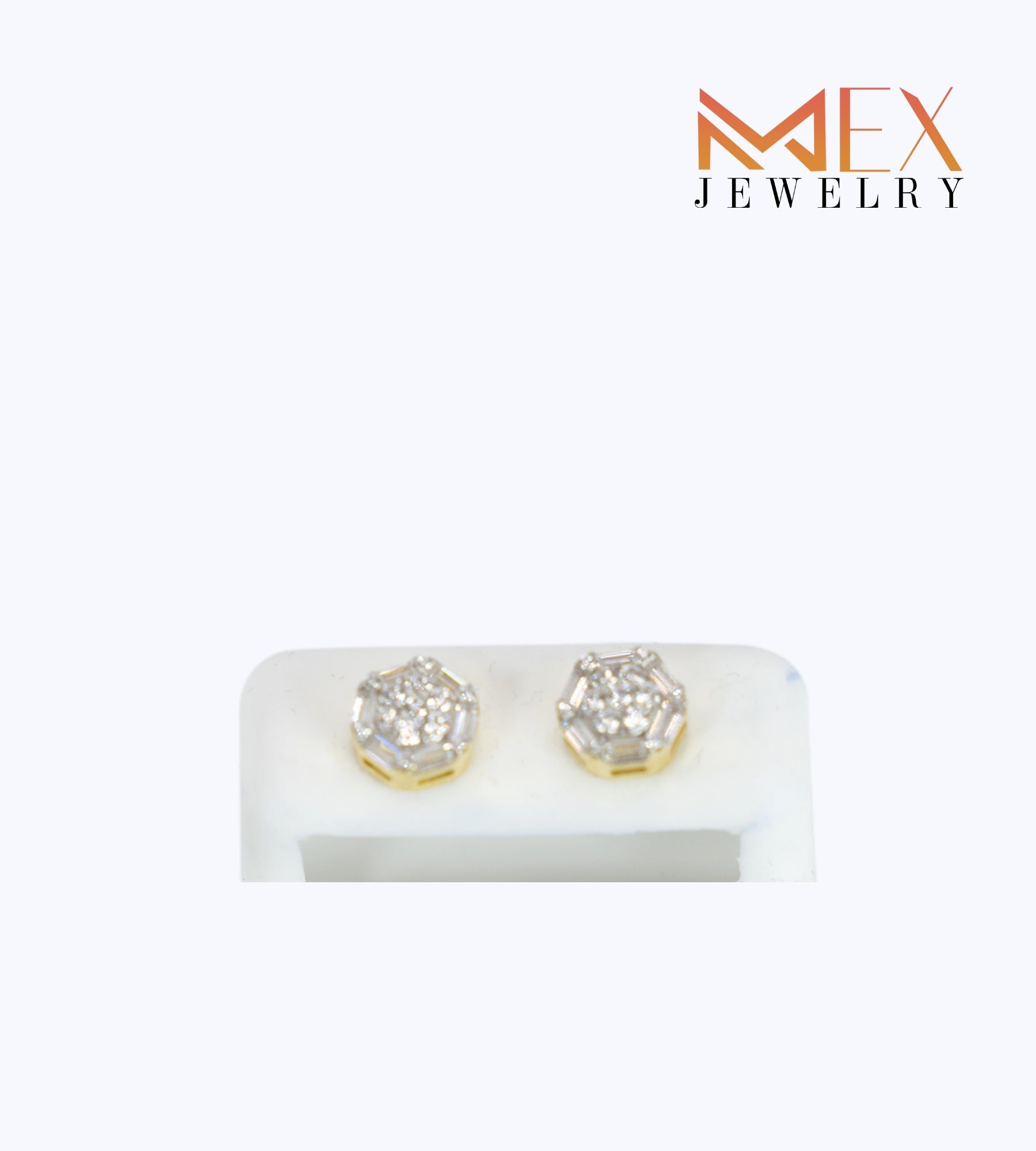 44-MEX6839 925 Silver Earrings