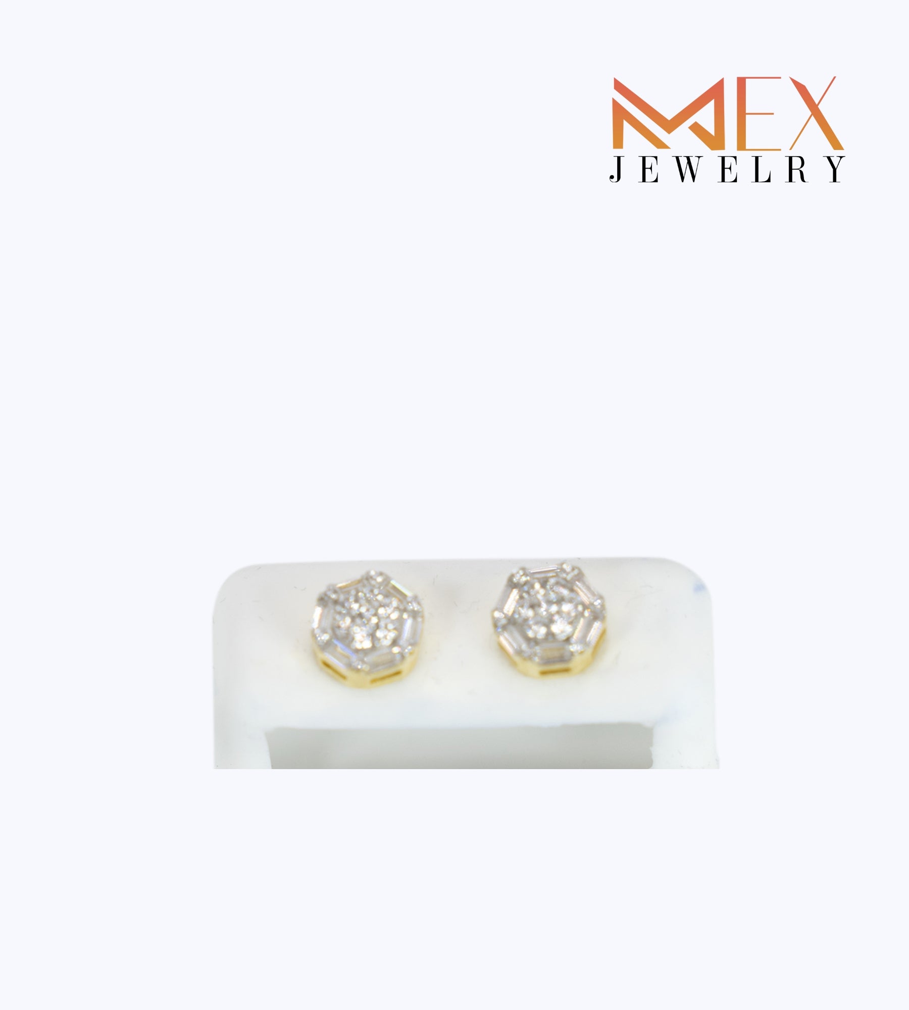 44-MEX6839 925 Silver Earrings