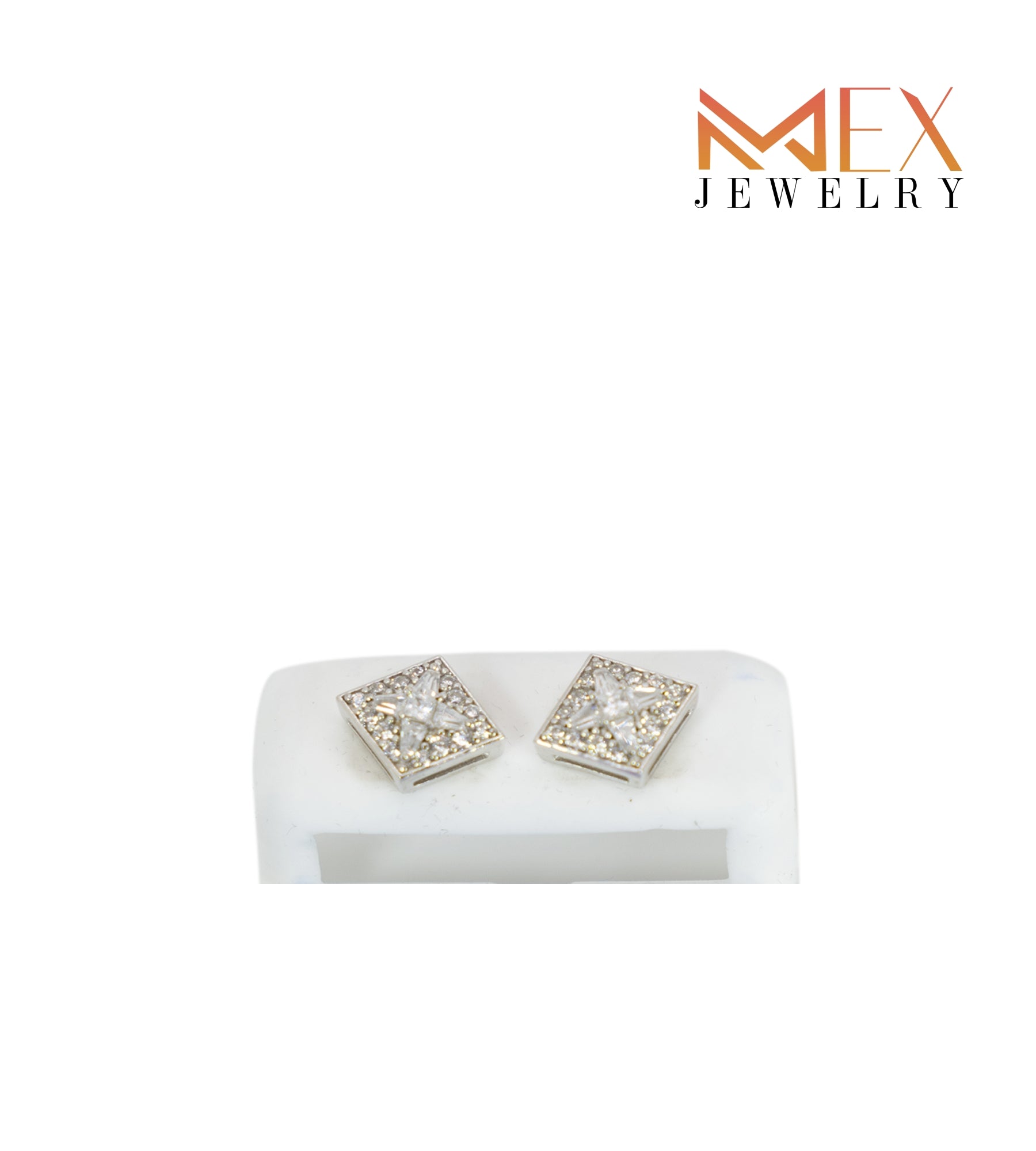 45-MEX6856 925 Silver Earrings