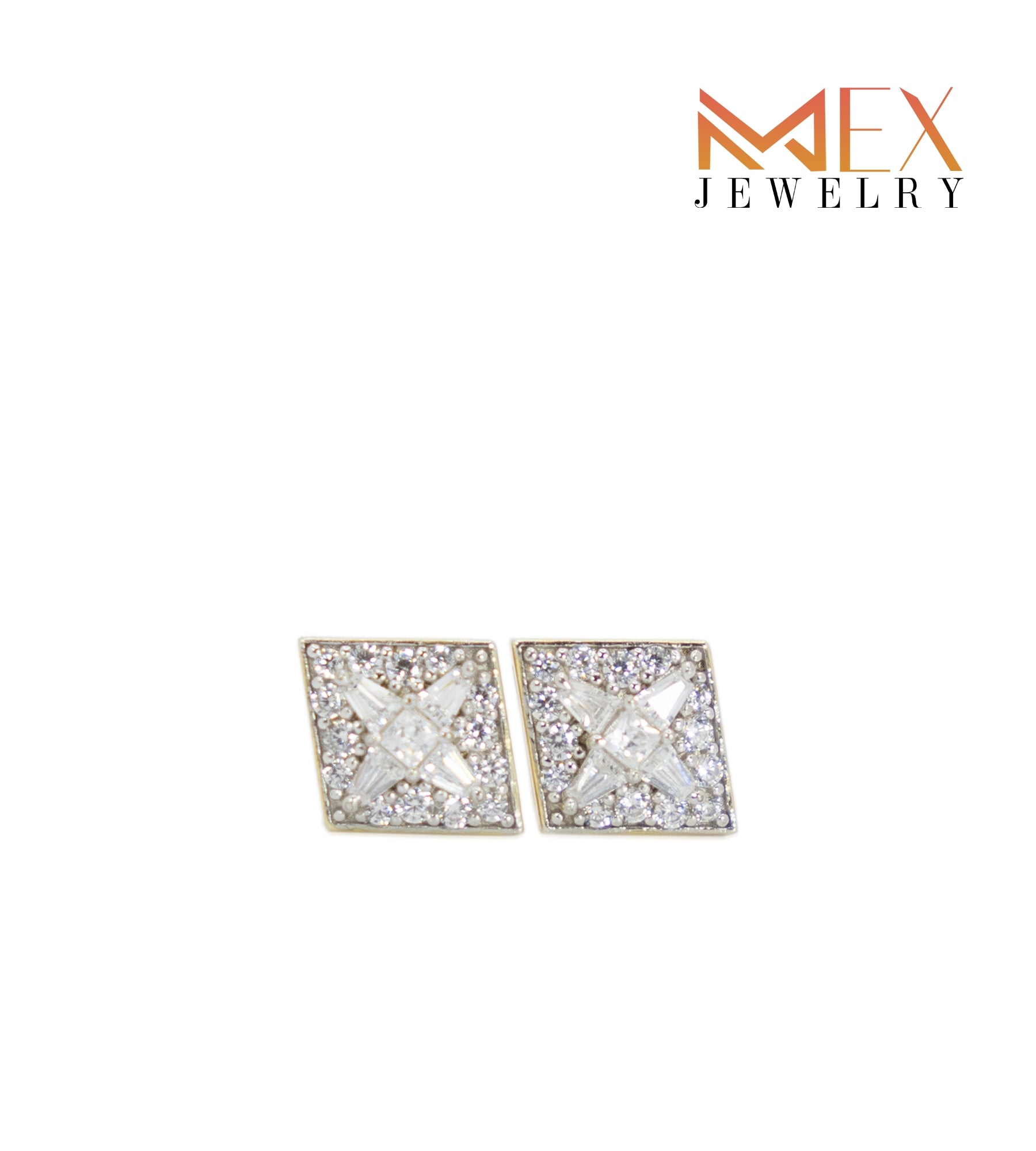 45-MEX6856 925 Silver Earrings