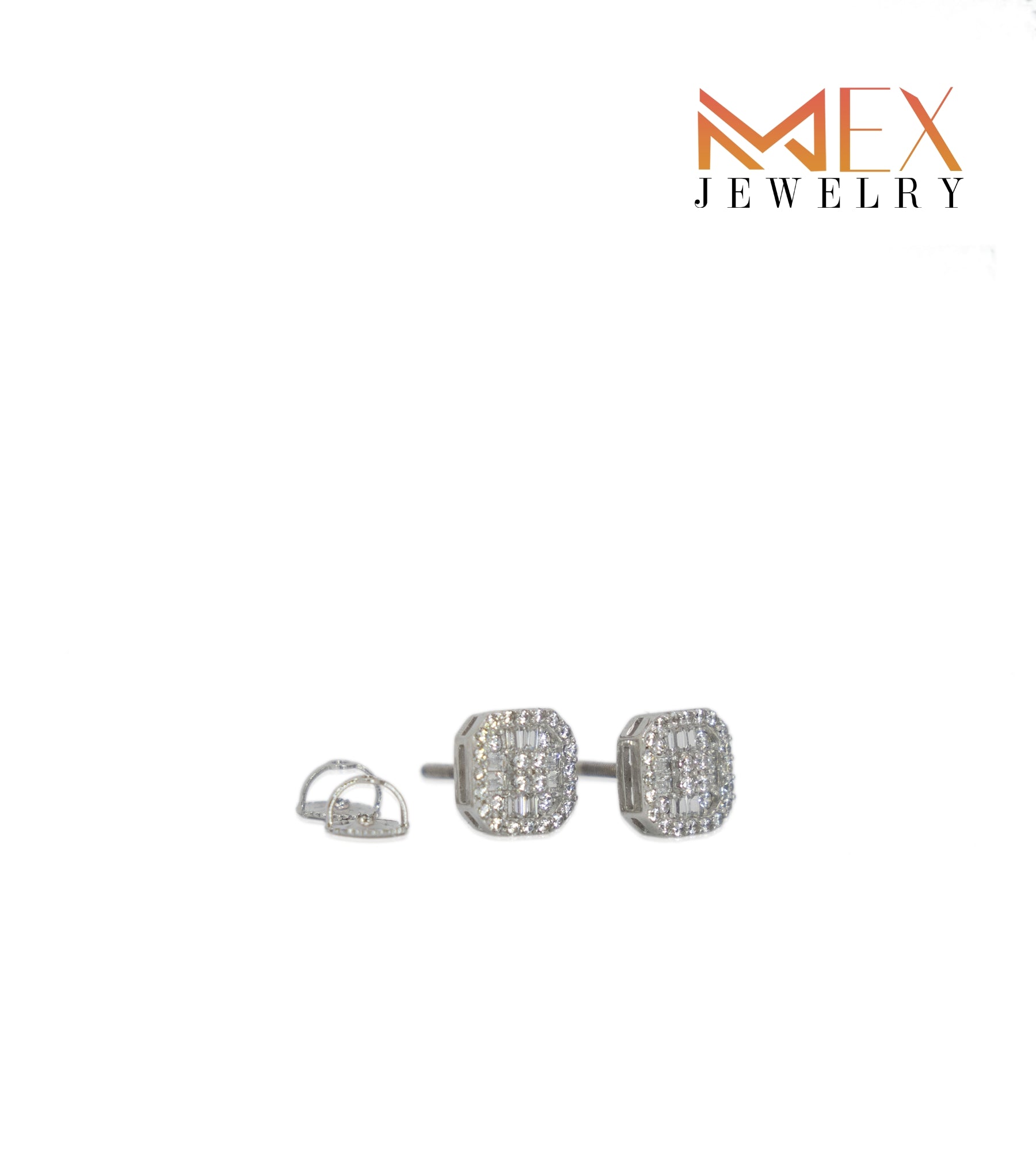 46-MEX6844 925 Silver Earrings