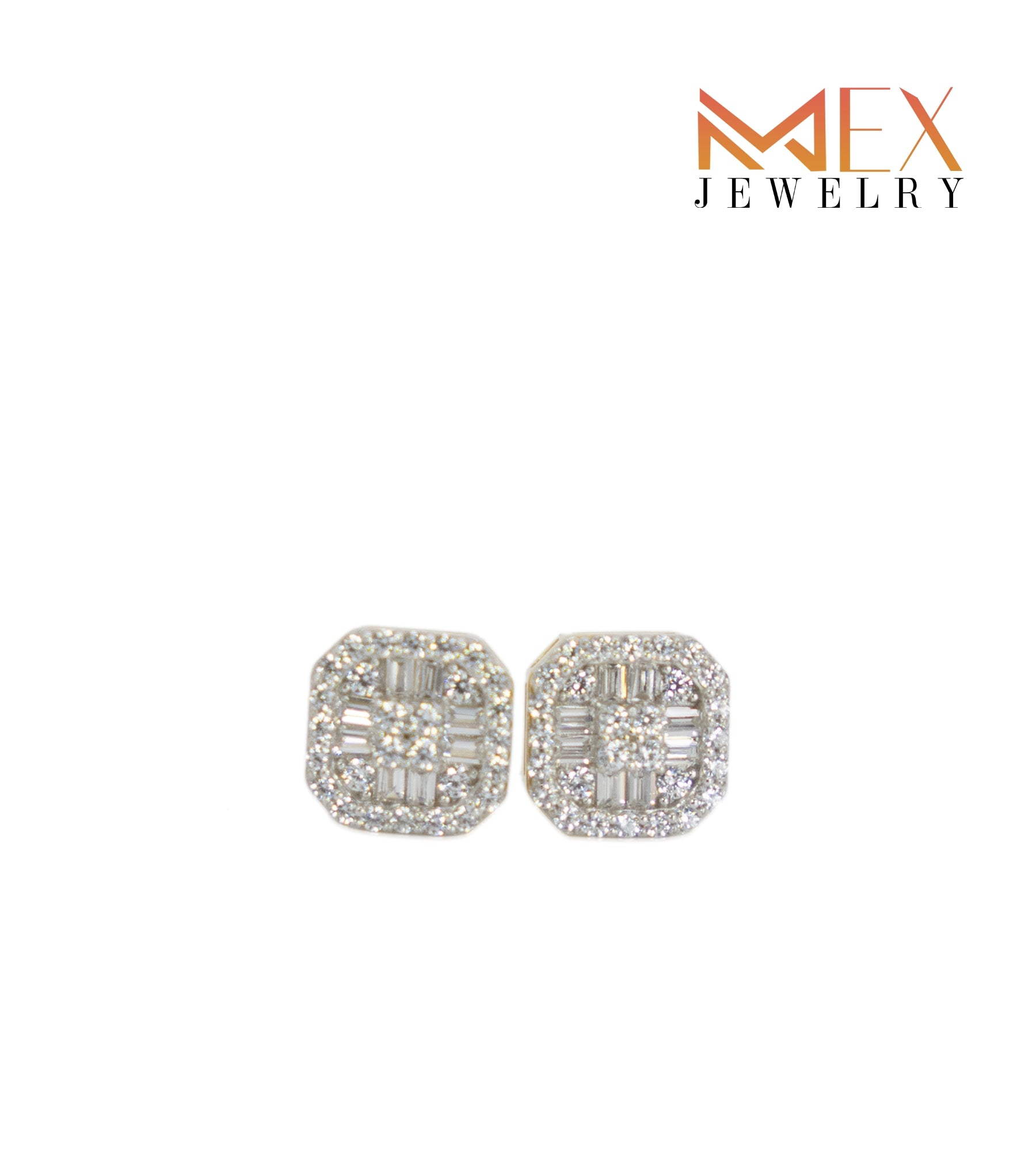 46-MEX6844 925 Silver Earrings