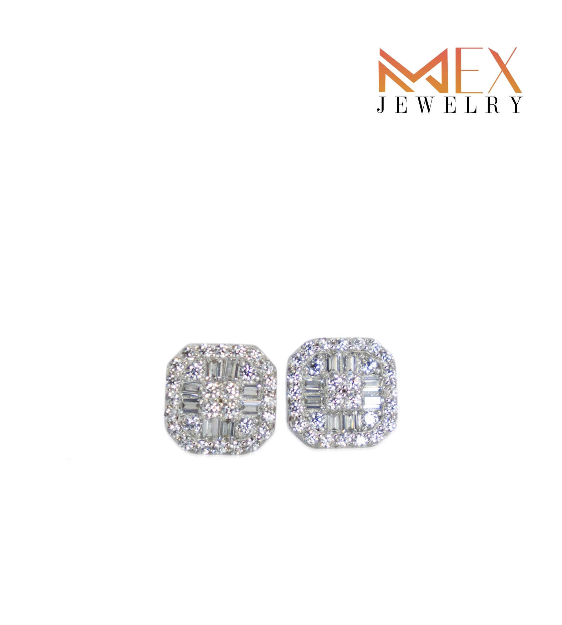 46-MEX6844 925 Silver Earrings