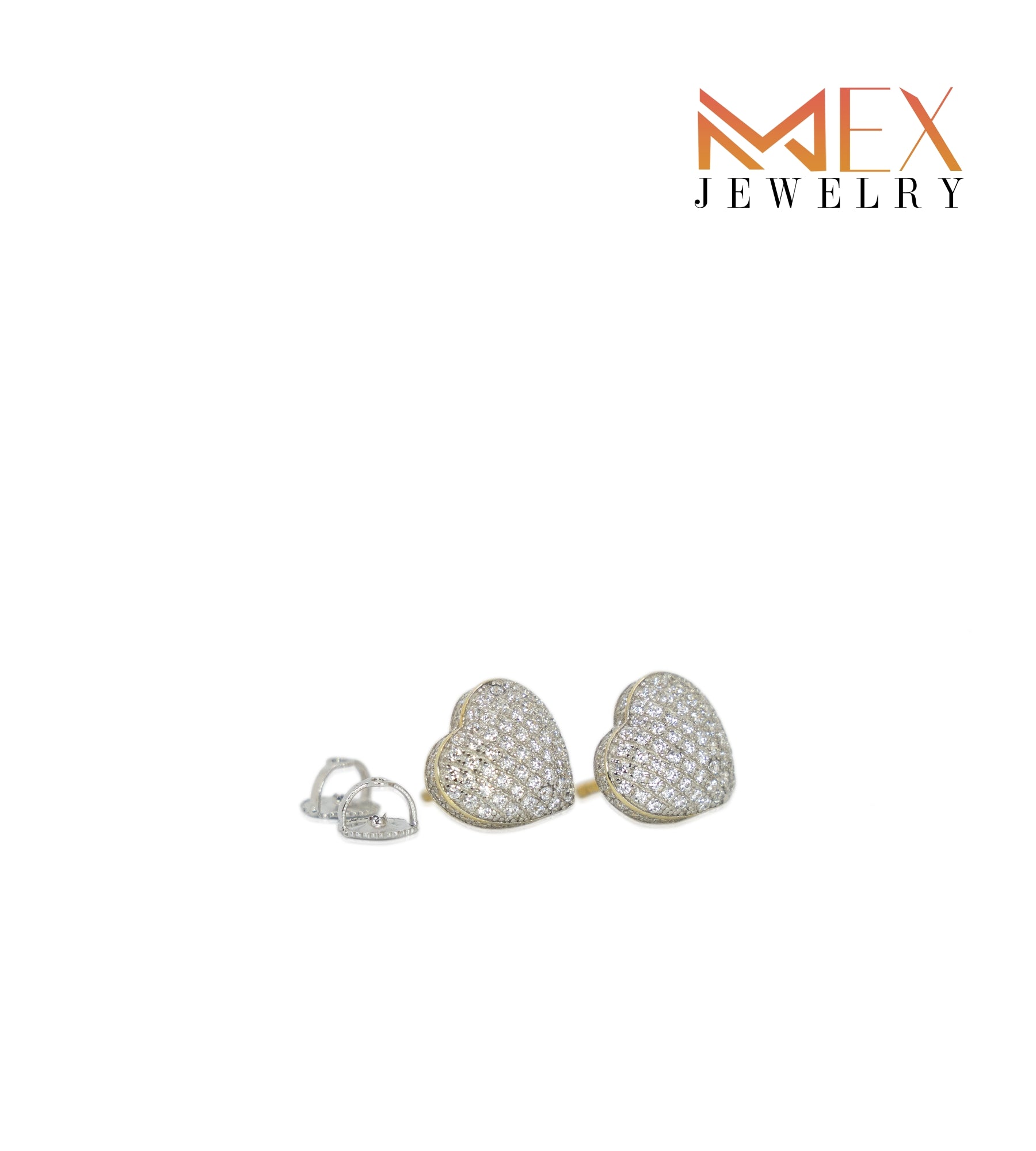 48-MEX461 925 Silver Earrings