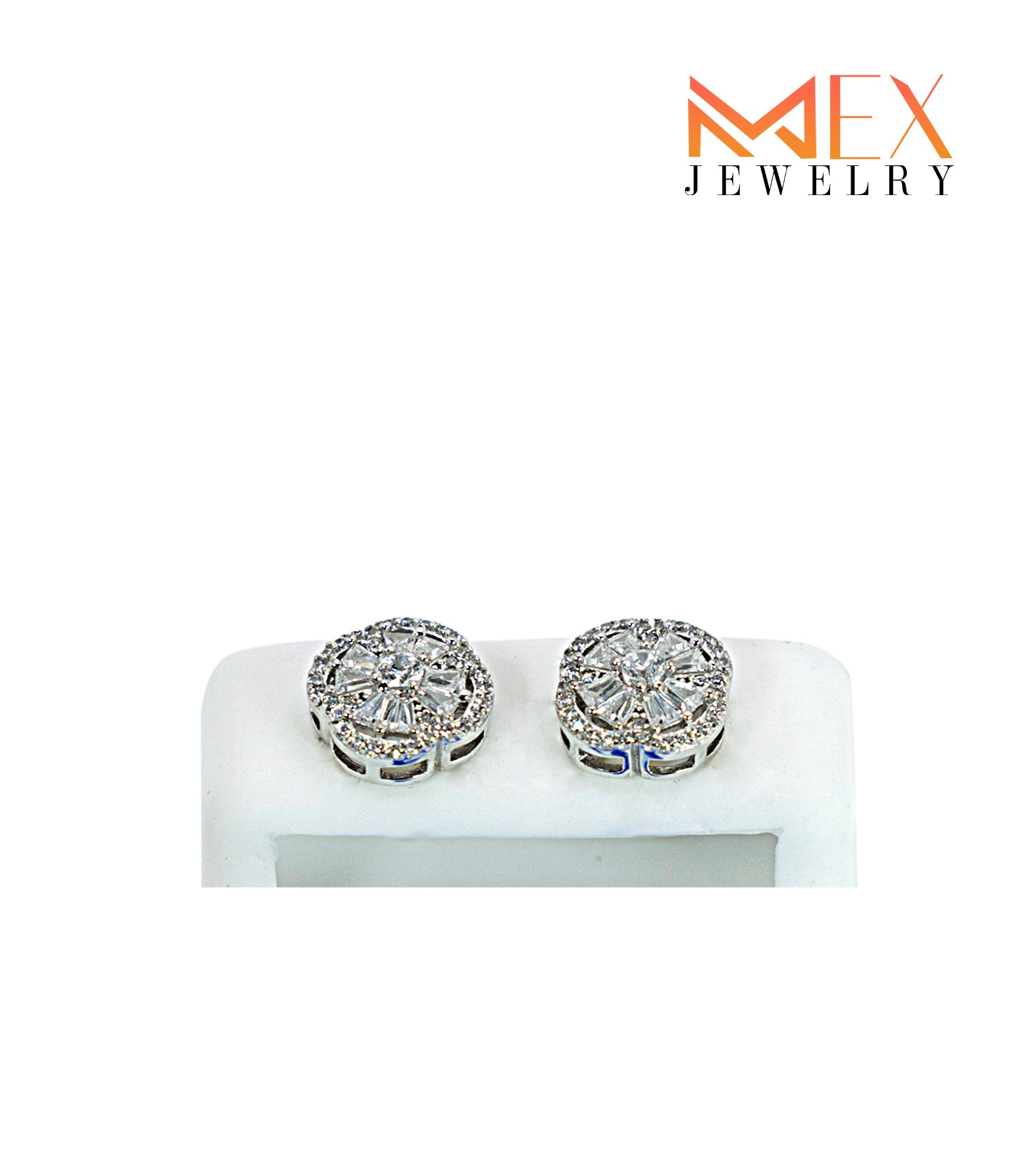 56-MEX6859 925 Silver Earrings