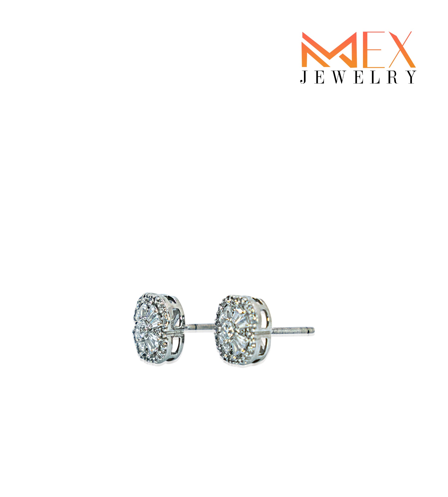 56-MEX6859 925 Silver Earrings