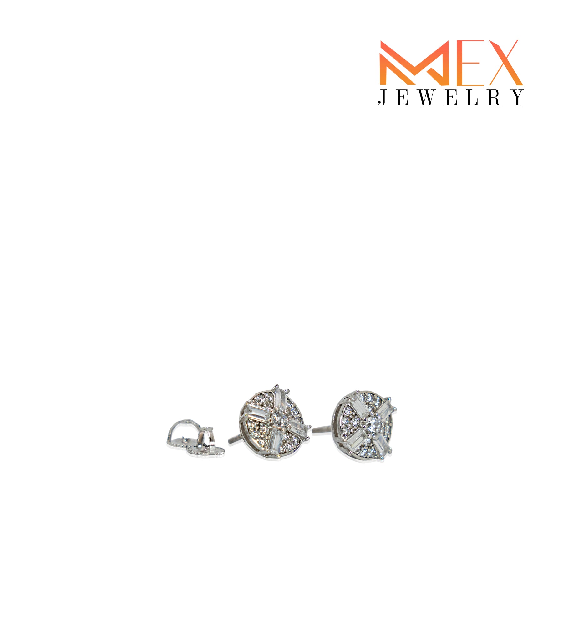 57-MEX6837 925 Silver Earrings