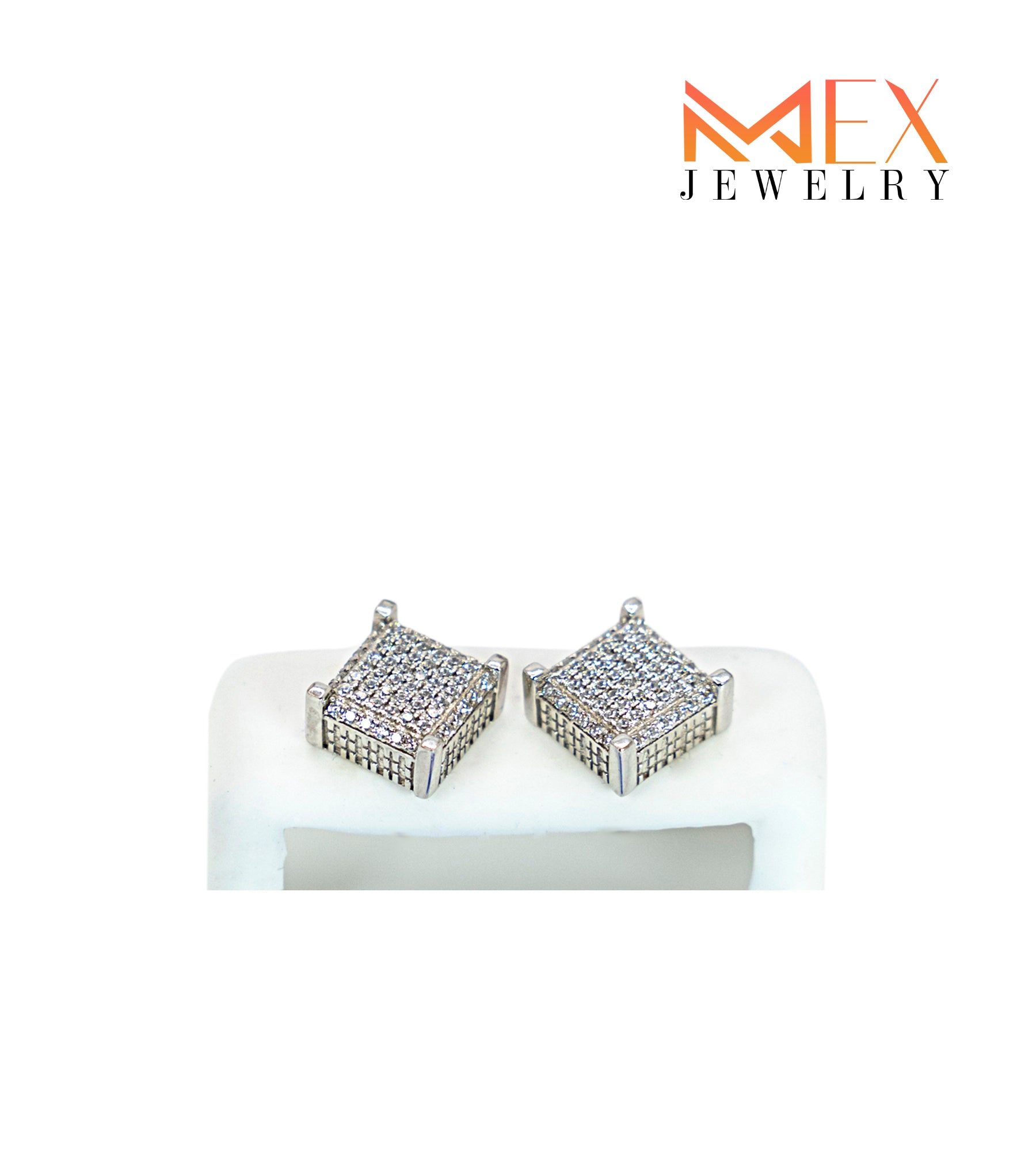 59-MEX147 925 Silver Earrings