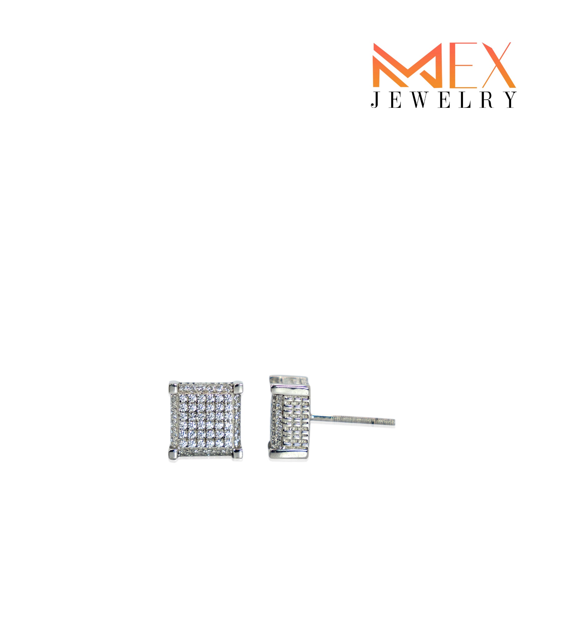 59-MEX147 925 Silver Earrings