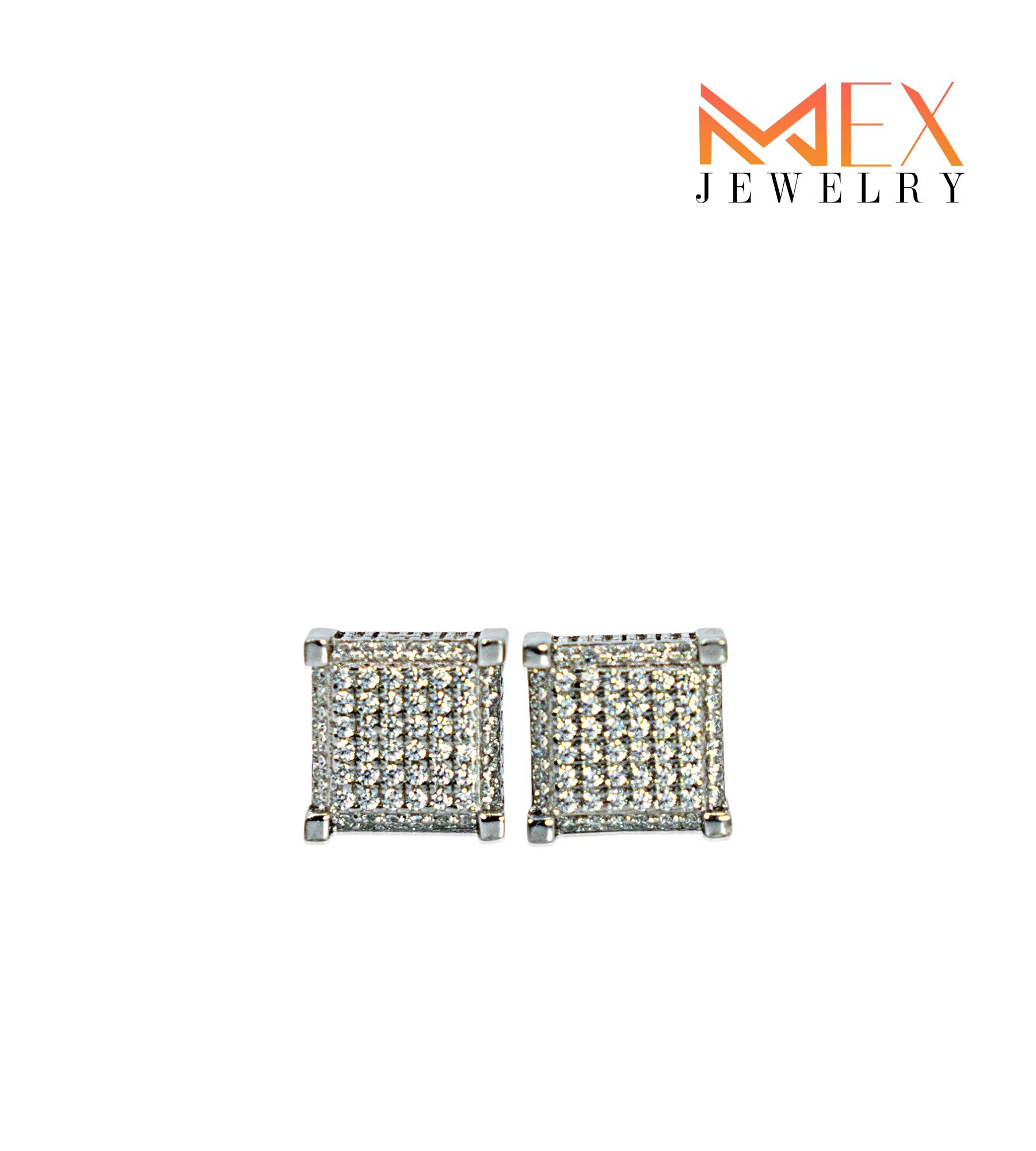 59-MEX147 925 Silver Earrings