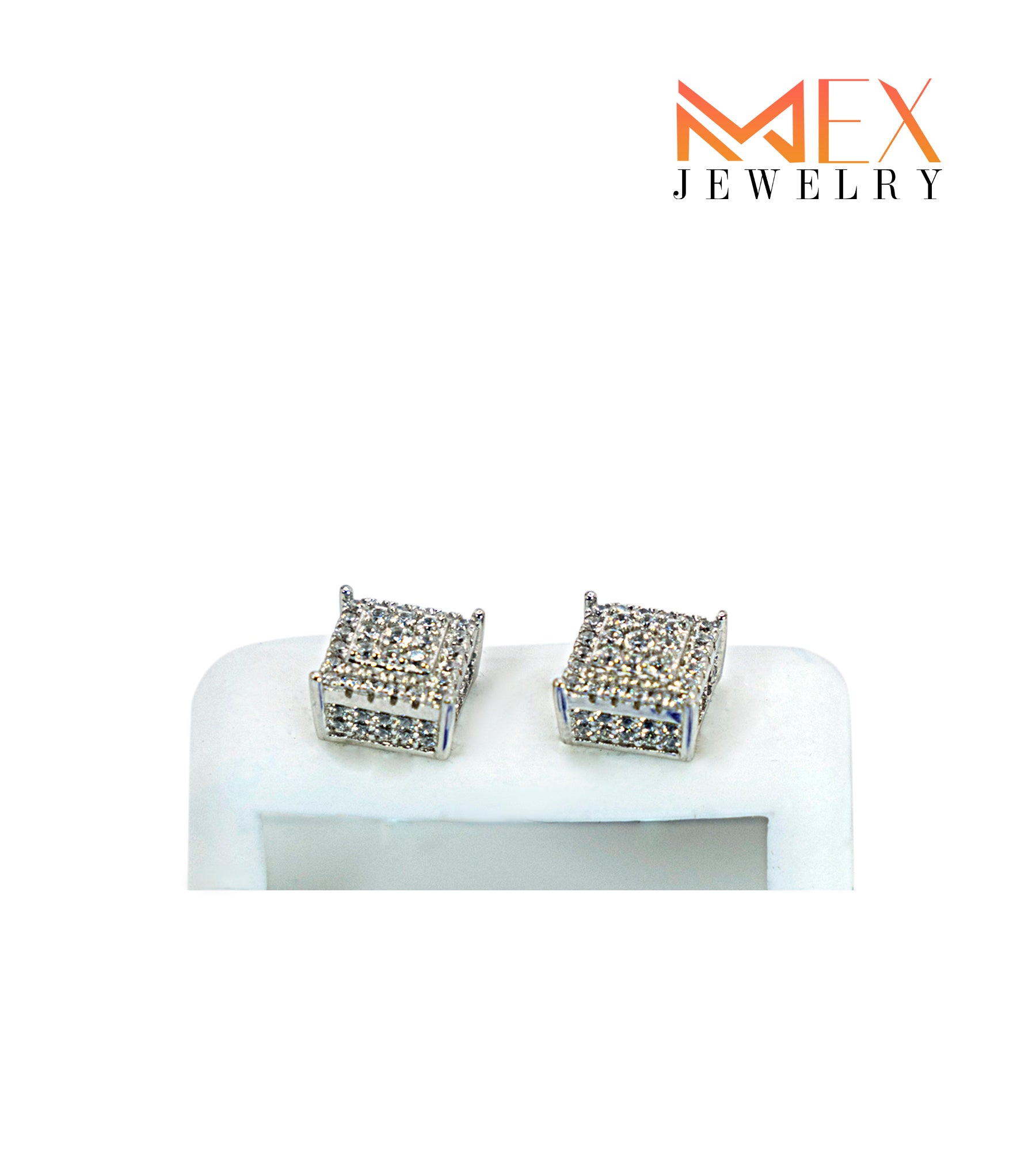 59-MEX147 925 Silver Earrings