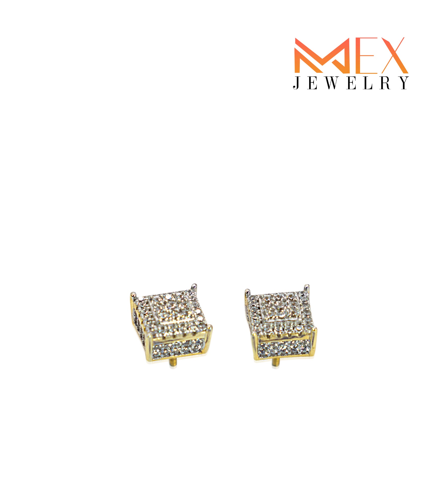 59-MEX147 925 Silver Earrings