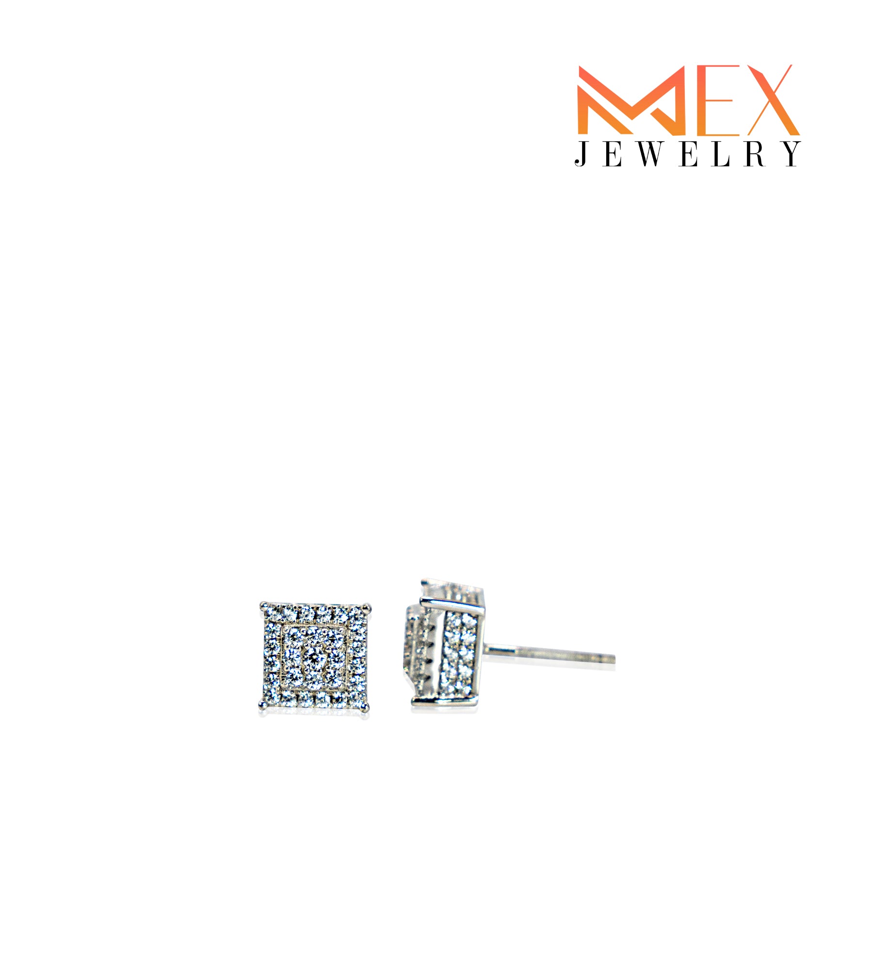 59-MEX147 925 Silver Earrings