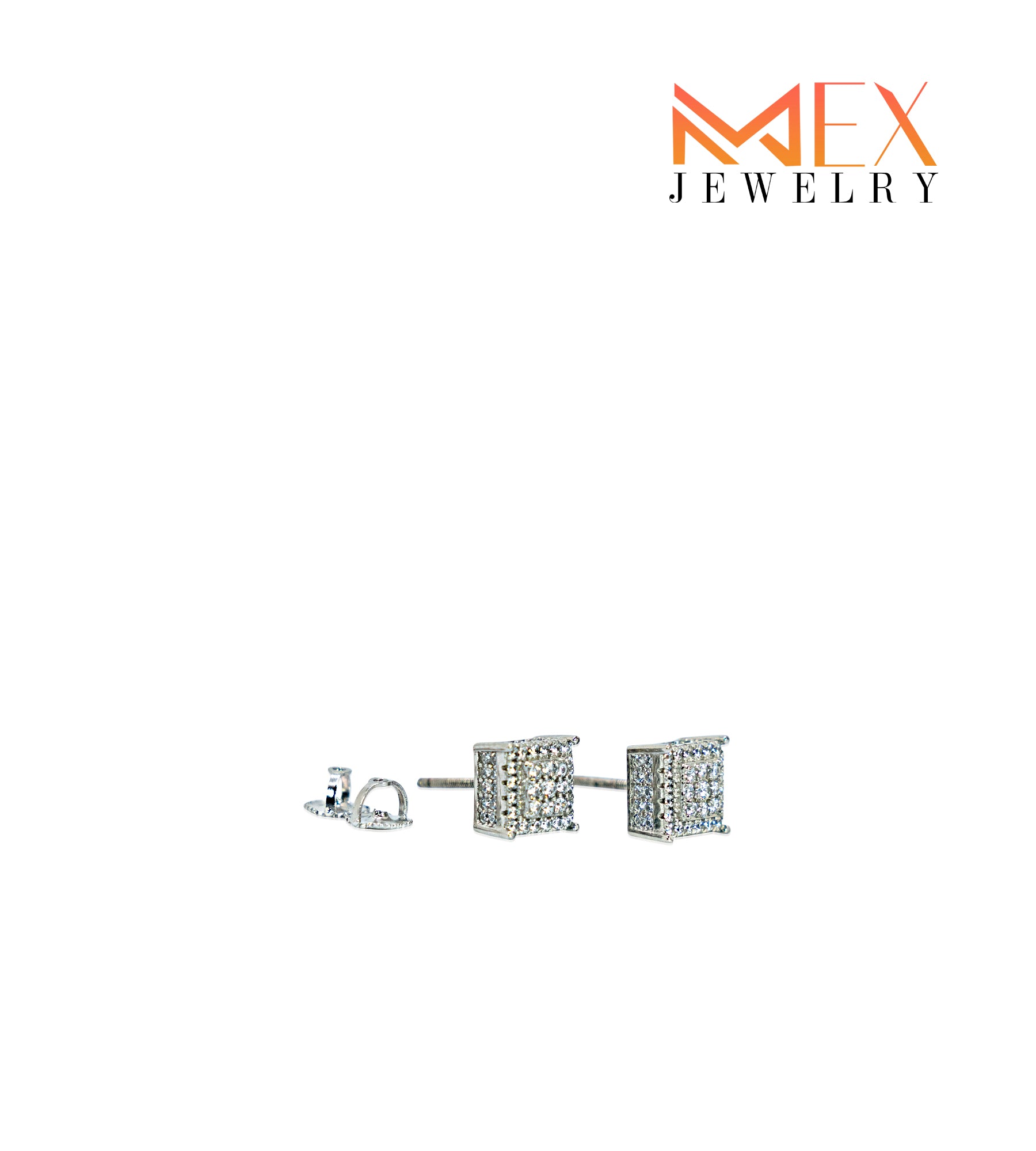 59-MEX147 925 Silver Earrings