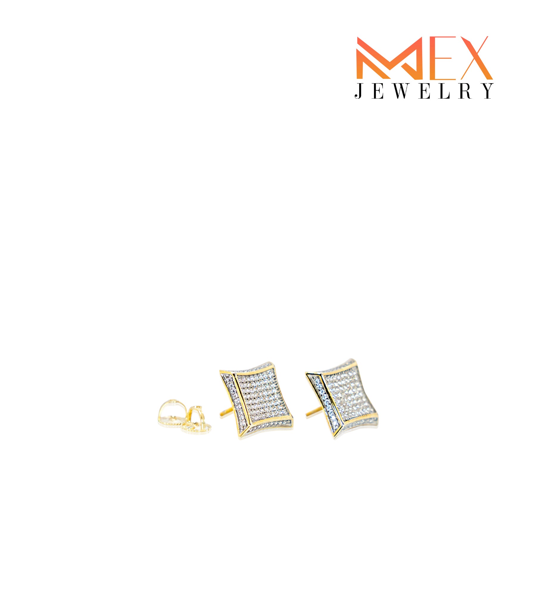 62-MEX153 925 Silver Earrings