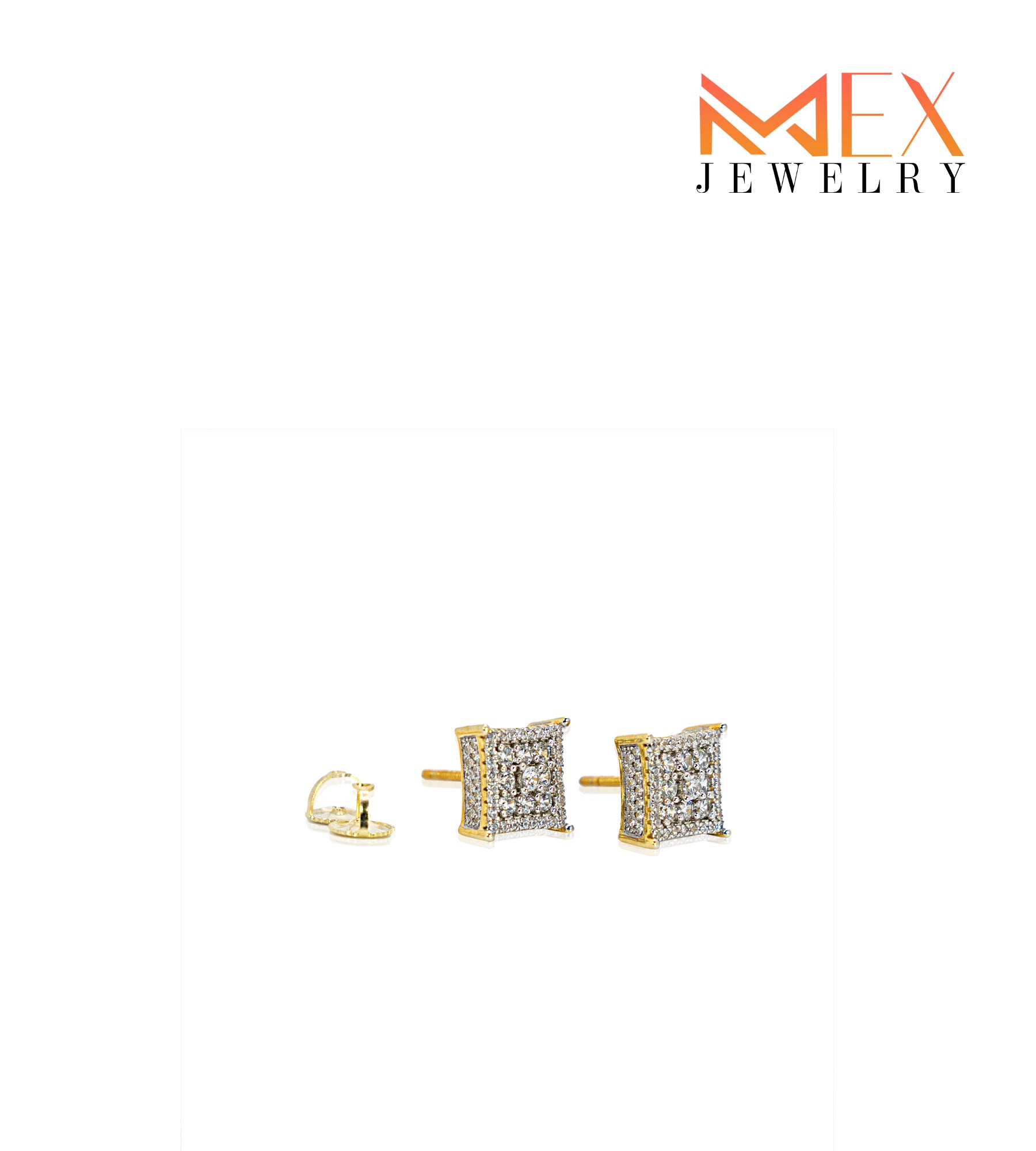 63-MEX758 925 Silver Earrings