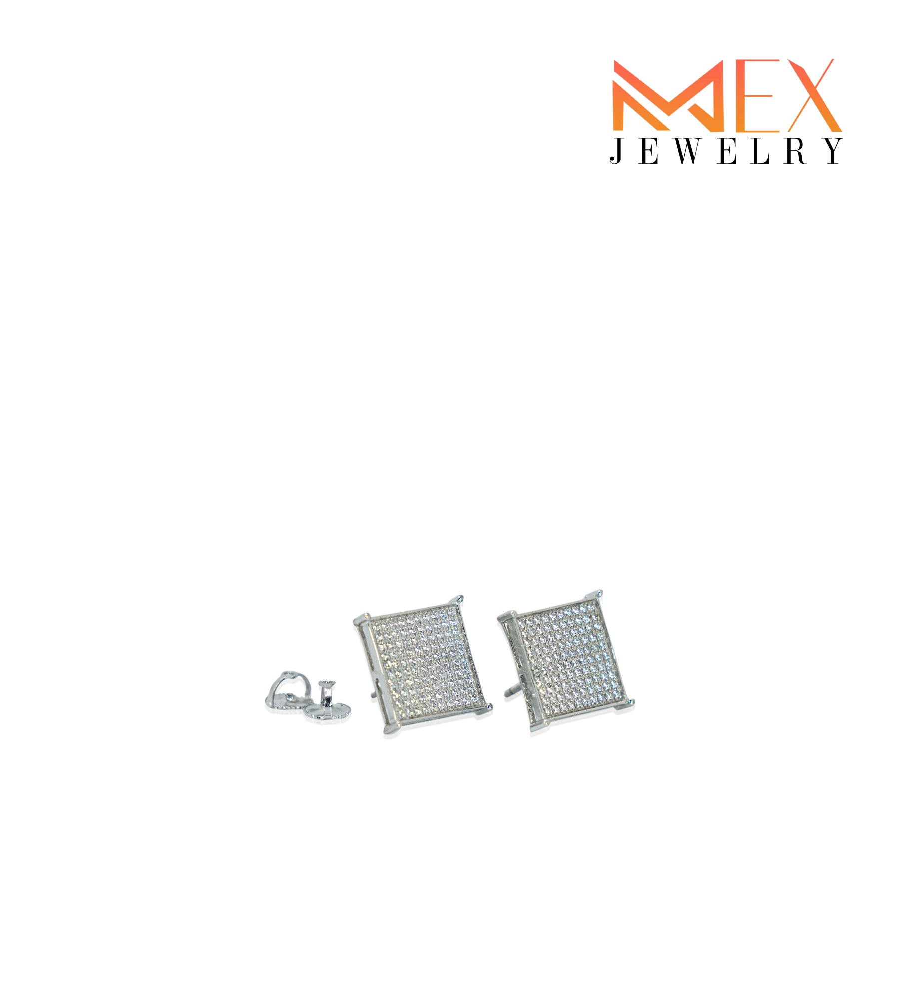 68-MEX206 925 Silver Earrings