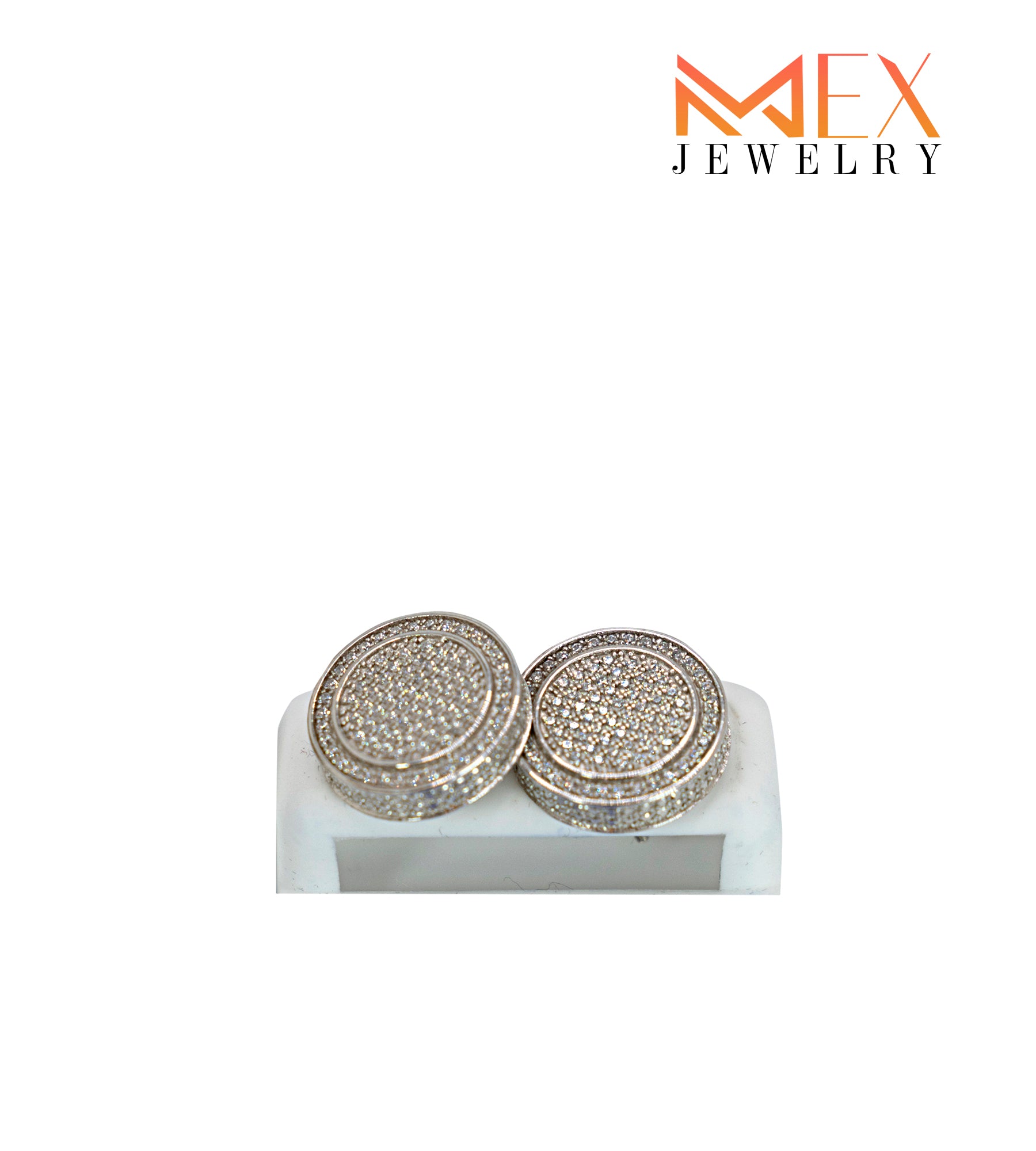 72-MEX457 925 Silver Earrings