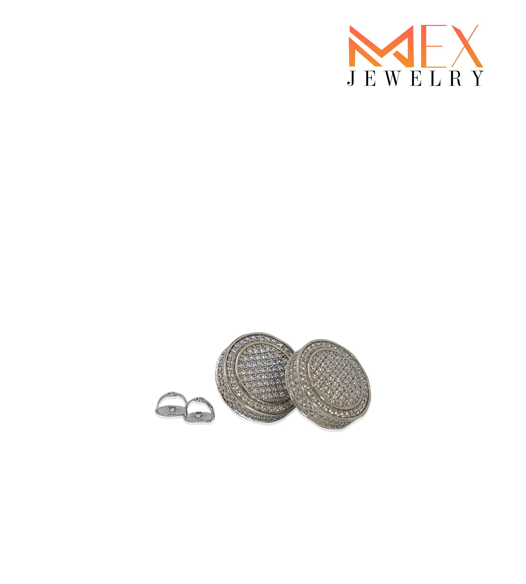 72-MEX457 925 Silver Earrings