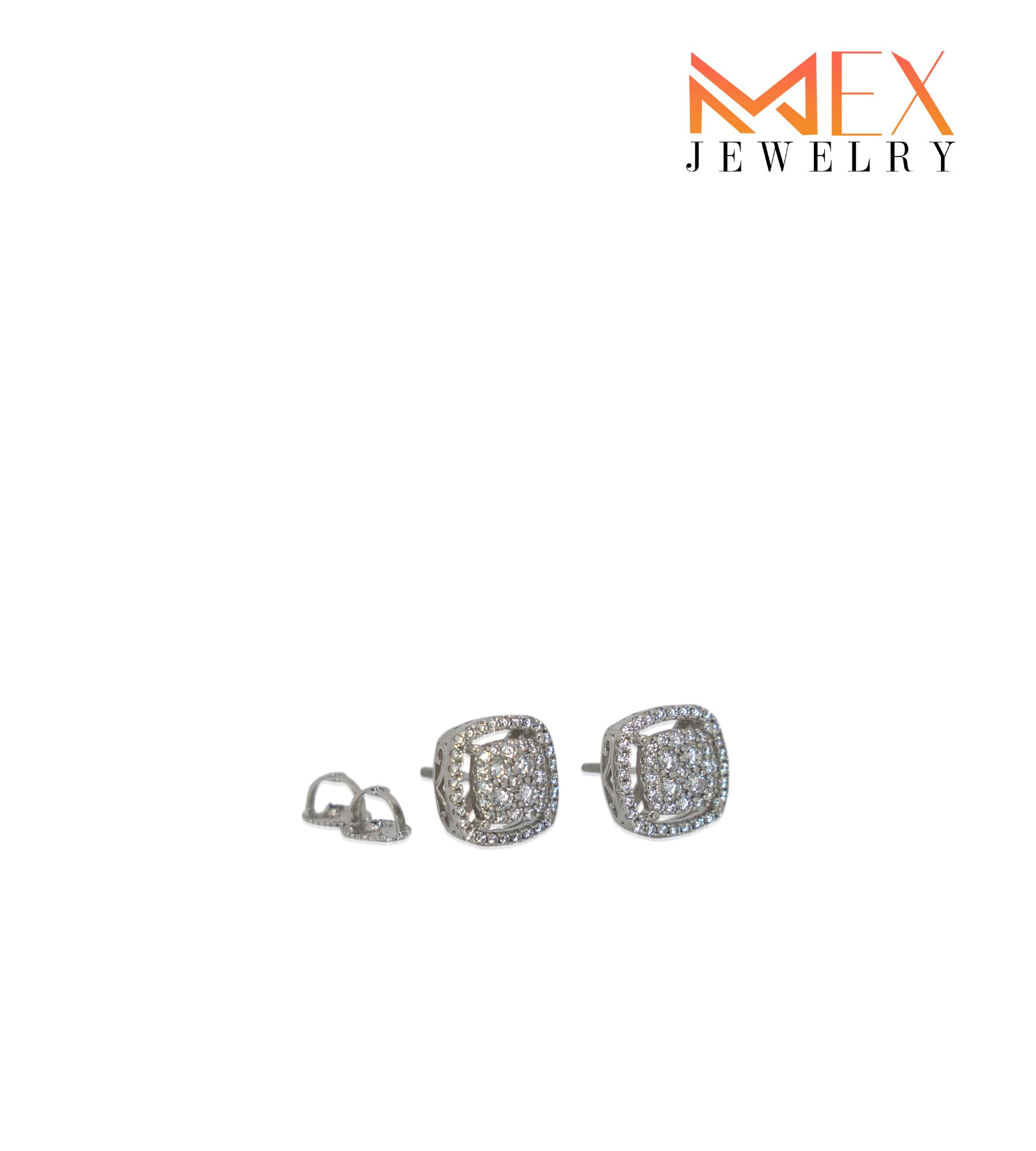 74-MEX3051 925 Silver Earrings