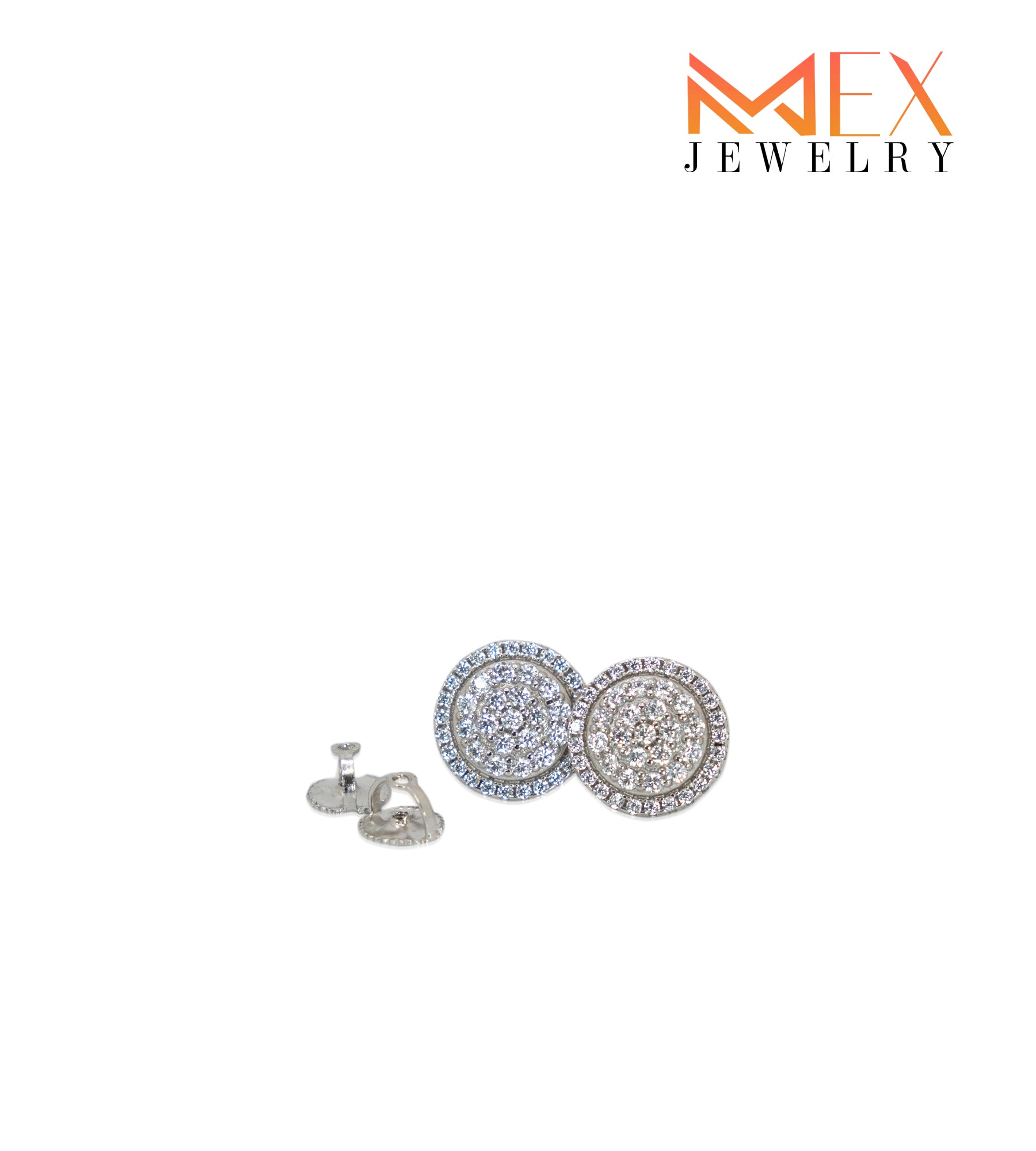 75-MEX3057 925 Silver Earrings