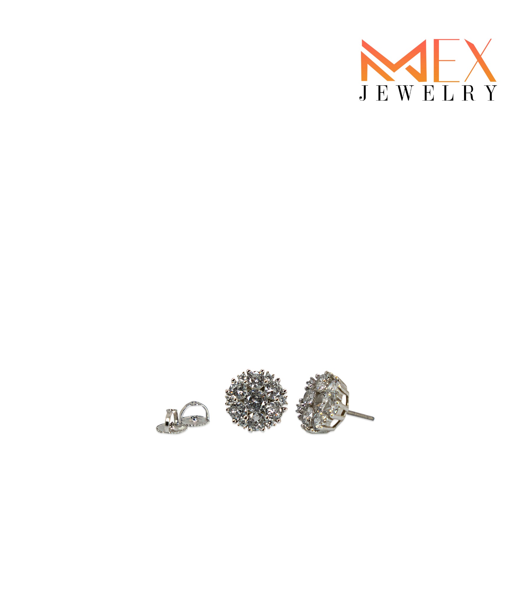 84-MEX7294 925 Silver Earrings