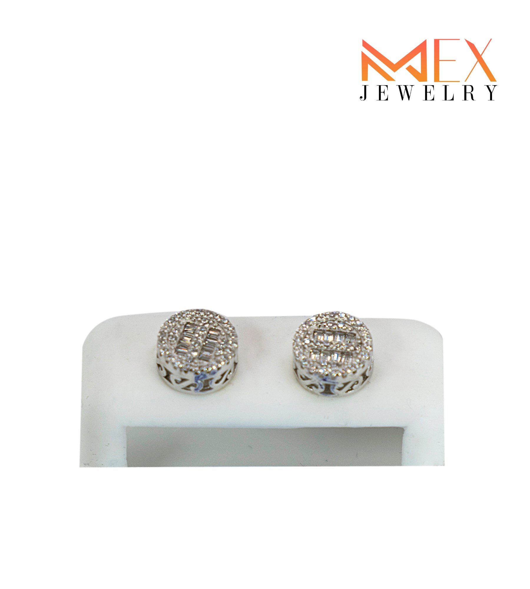 85-MEX7863 925 Silver Earrings