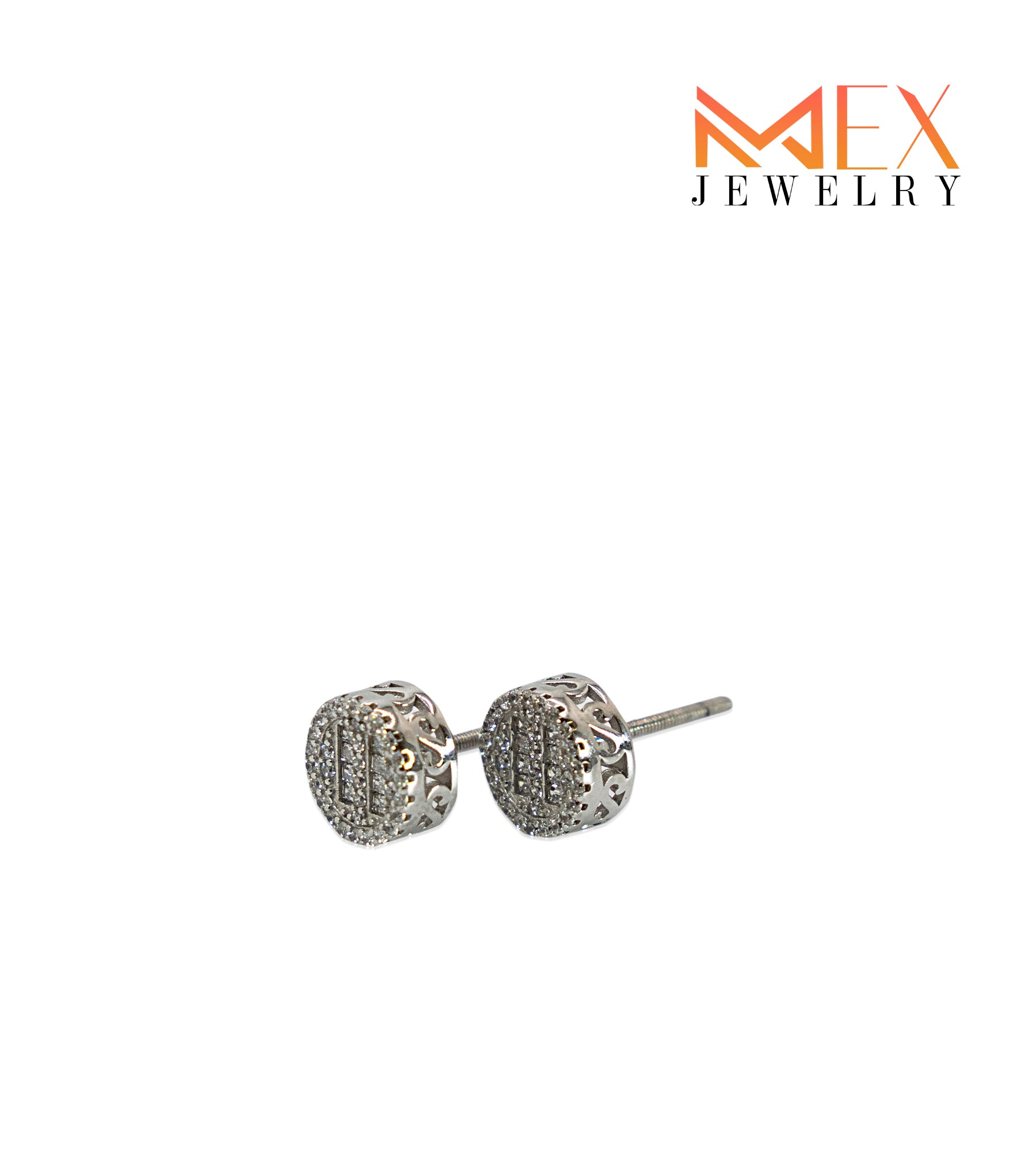 85-MEX7863 925 Silver Earrings