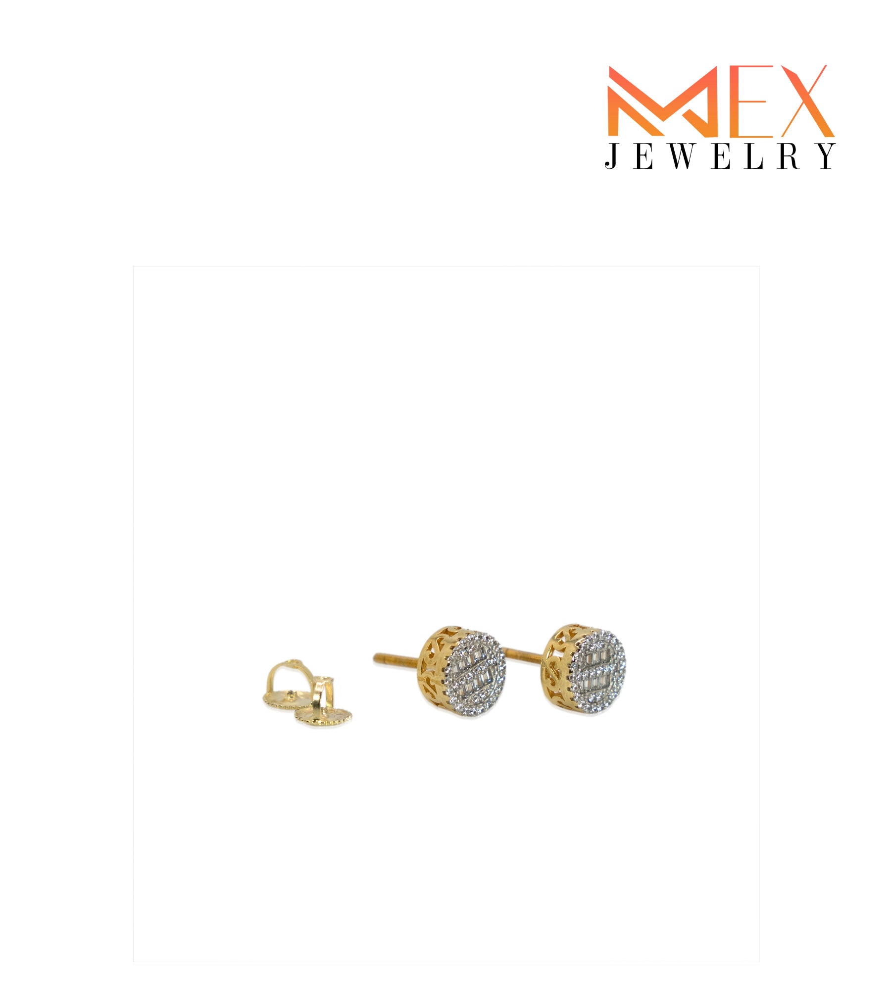 85-MEX7863 925 Silver Earrings