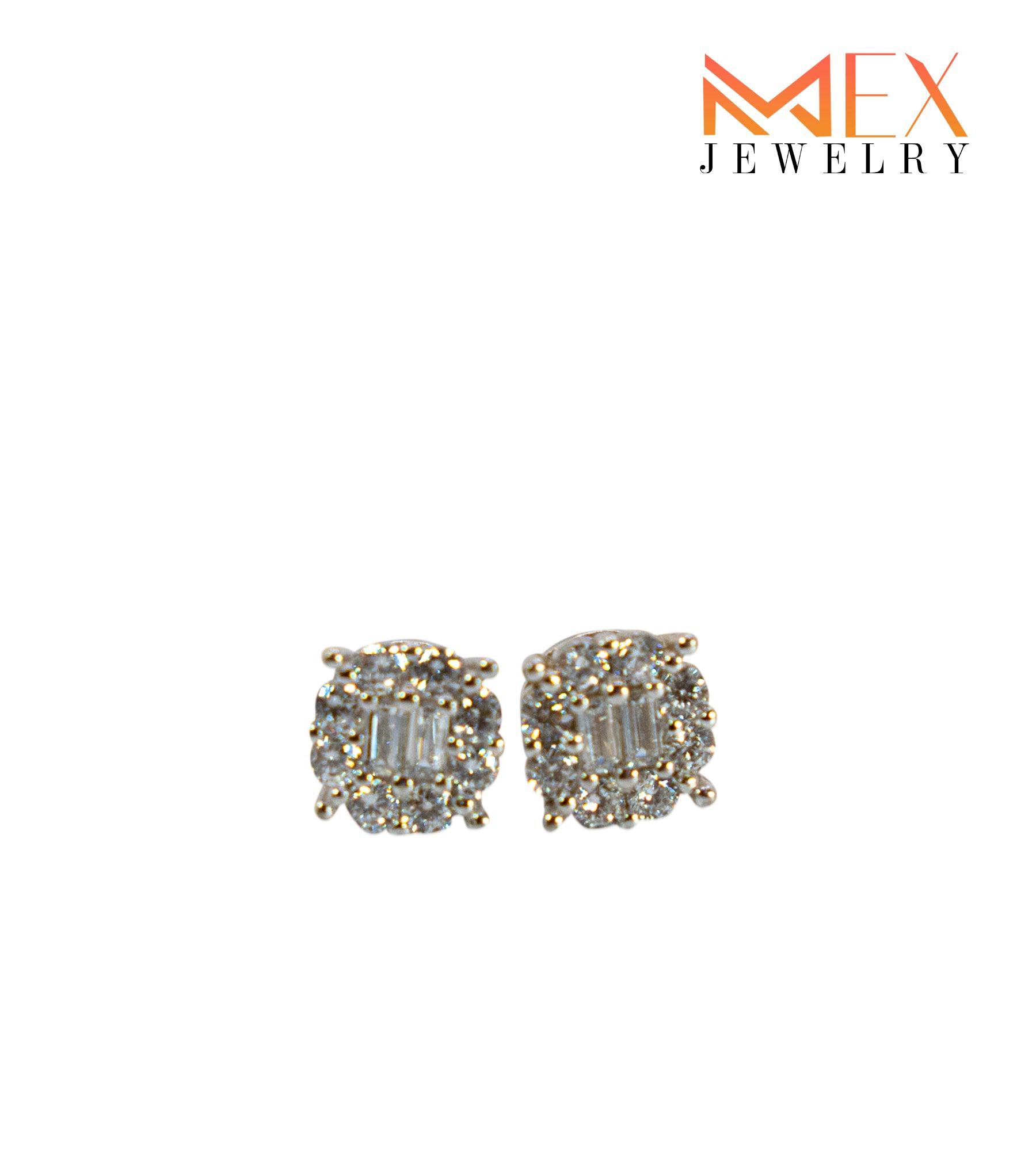 87-MEX2813 925 Silver Earrings