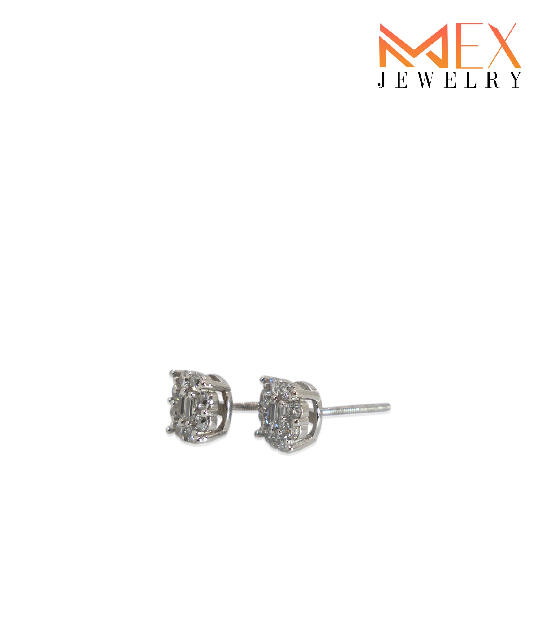 87-MEX2813 925 Silver Earrings