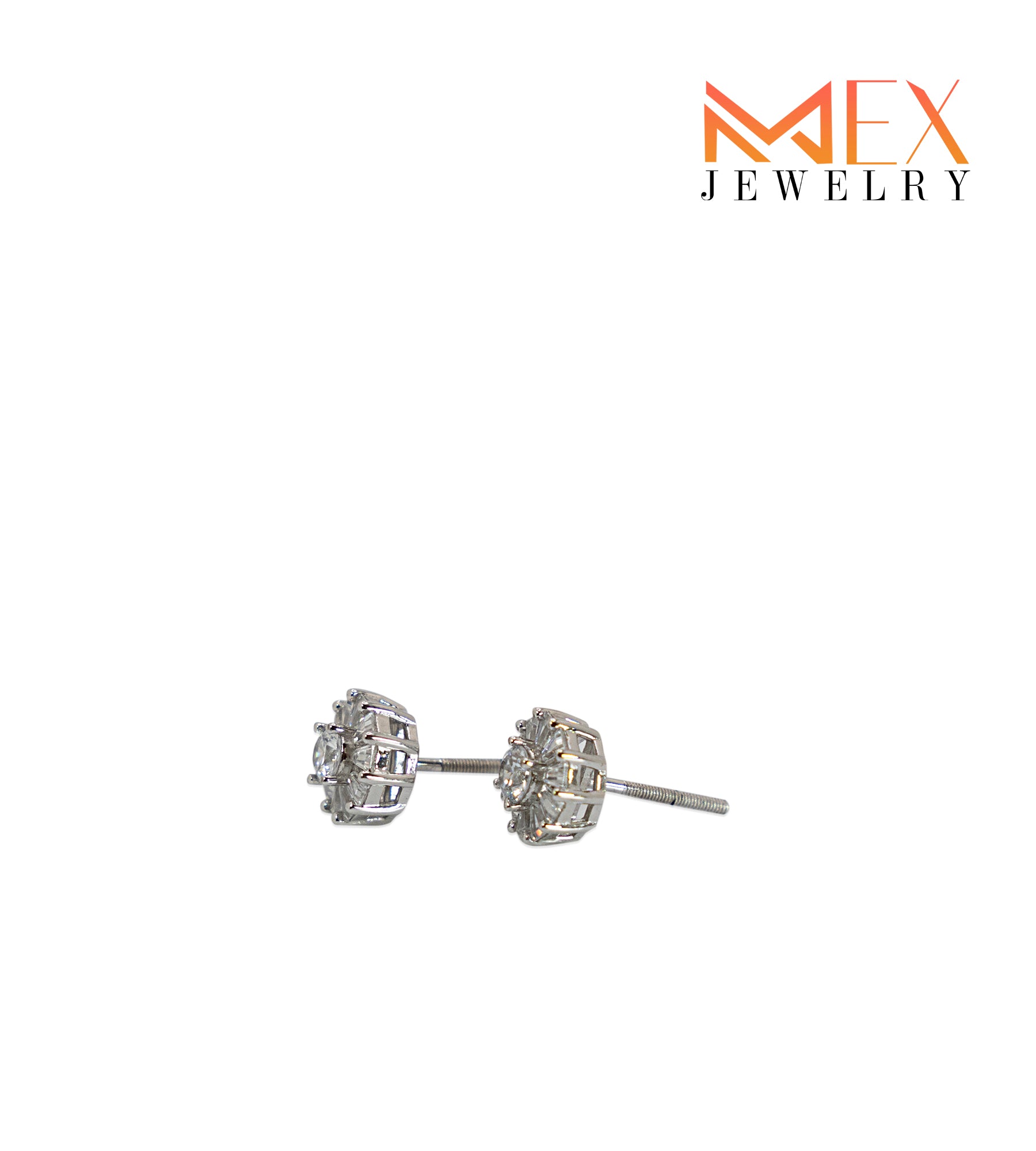 91-MEX7860 925 Silver Earrings