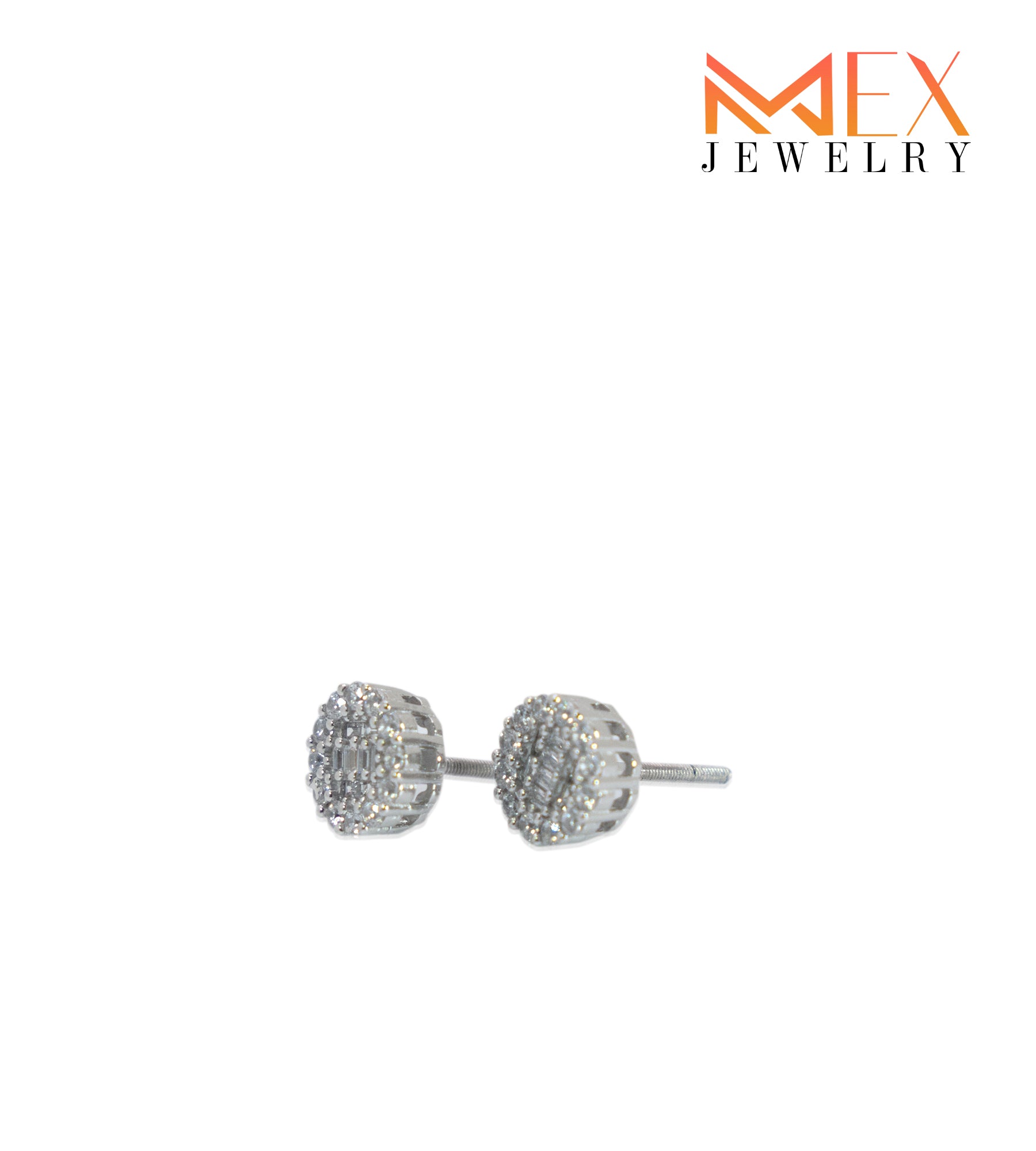 95-MEX7859 925 Silver Earrings