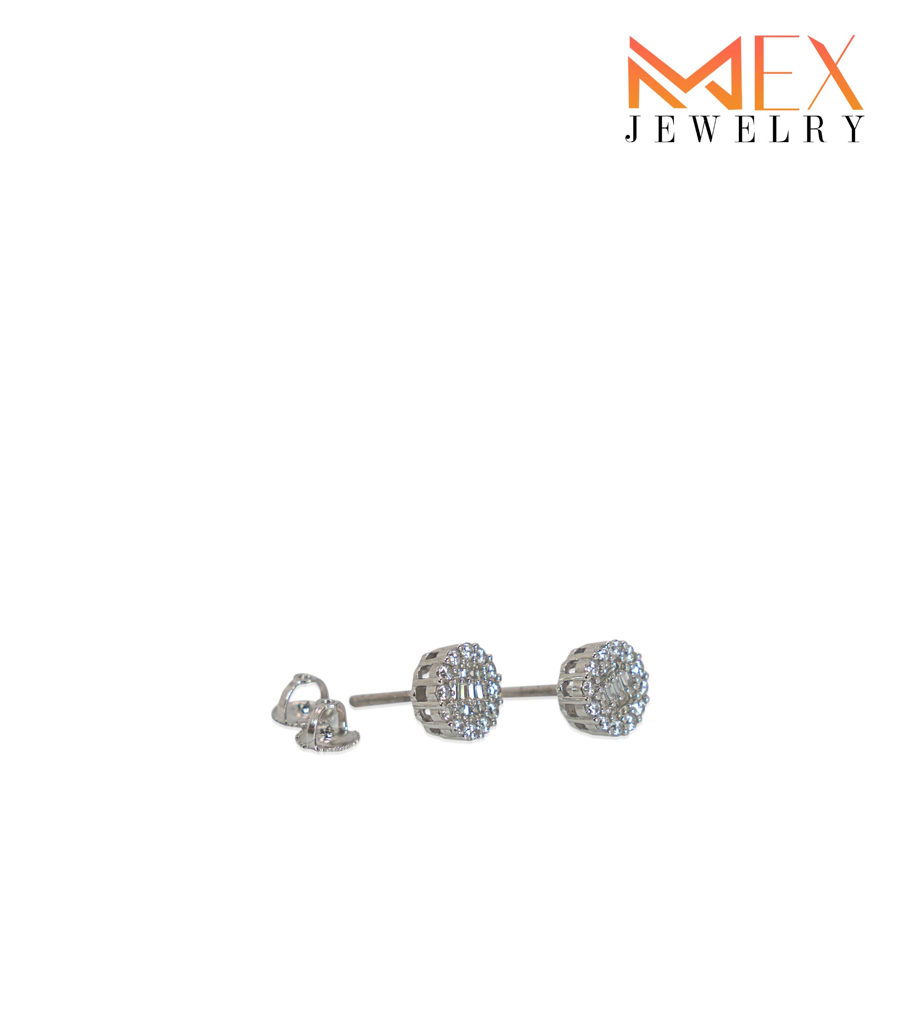 95-MEX7859 925 Silver Earrings