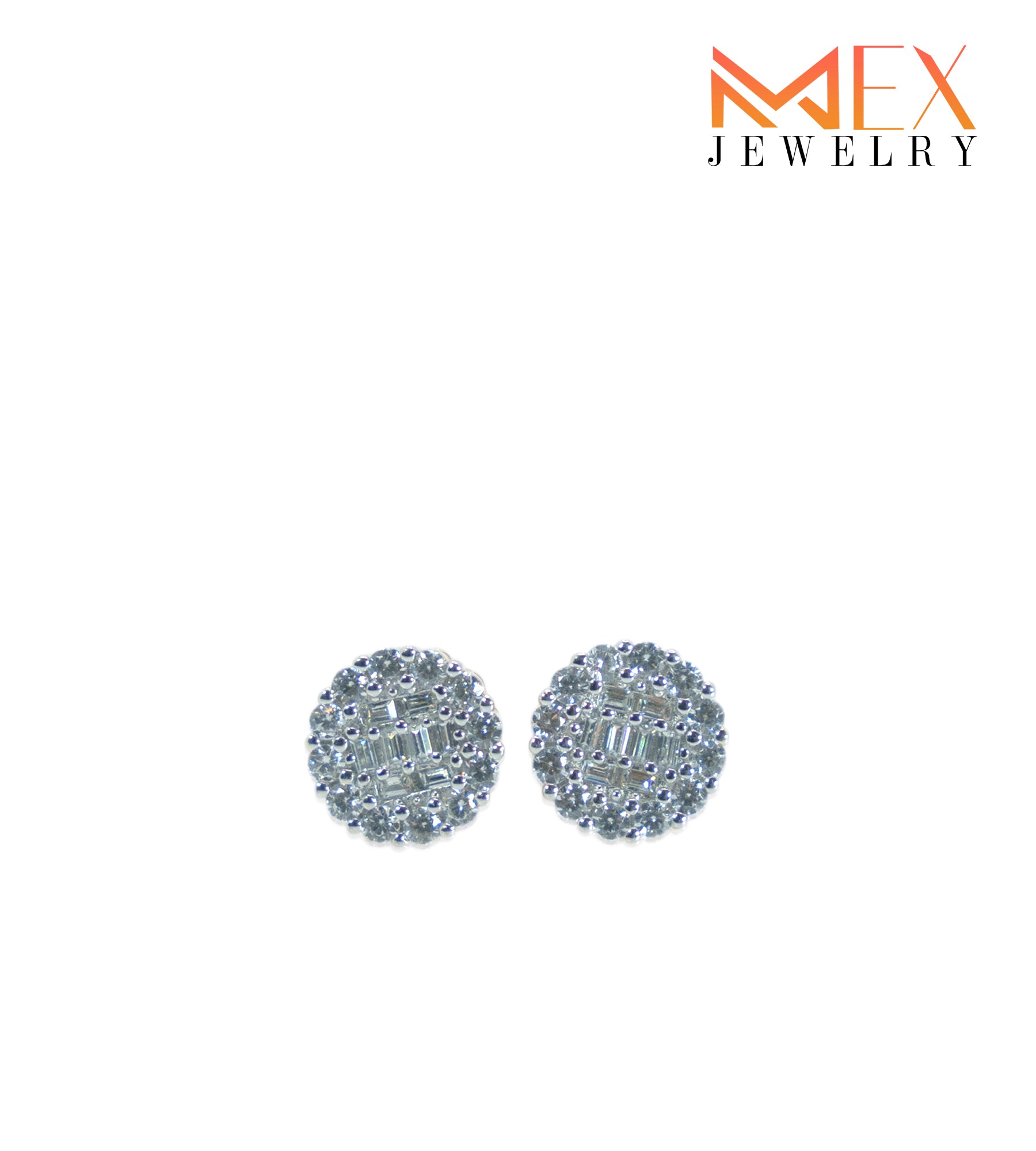 95-MEX7859 925 Silver Earrings