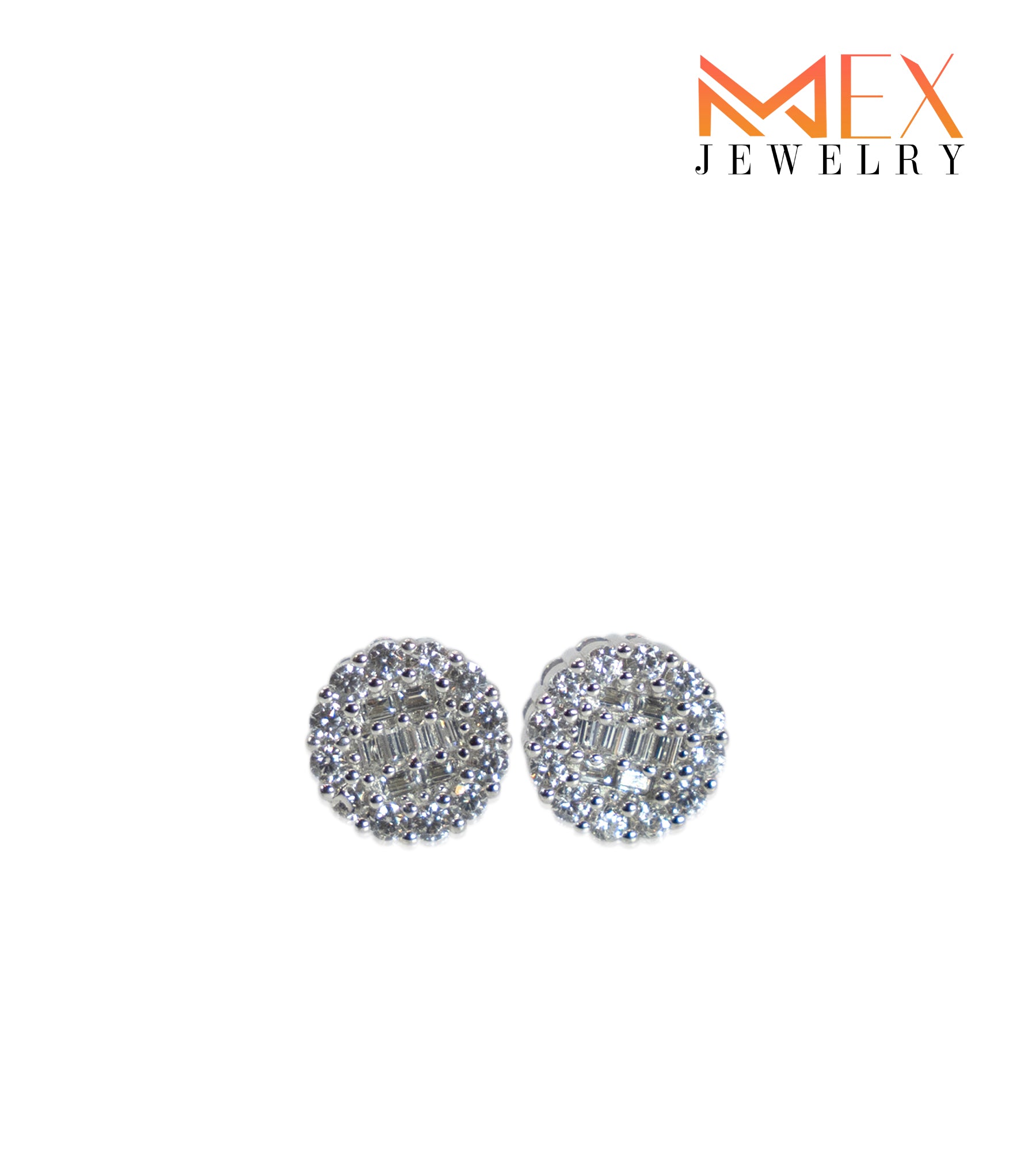 95-MEX7859 925 Silver Earrings