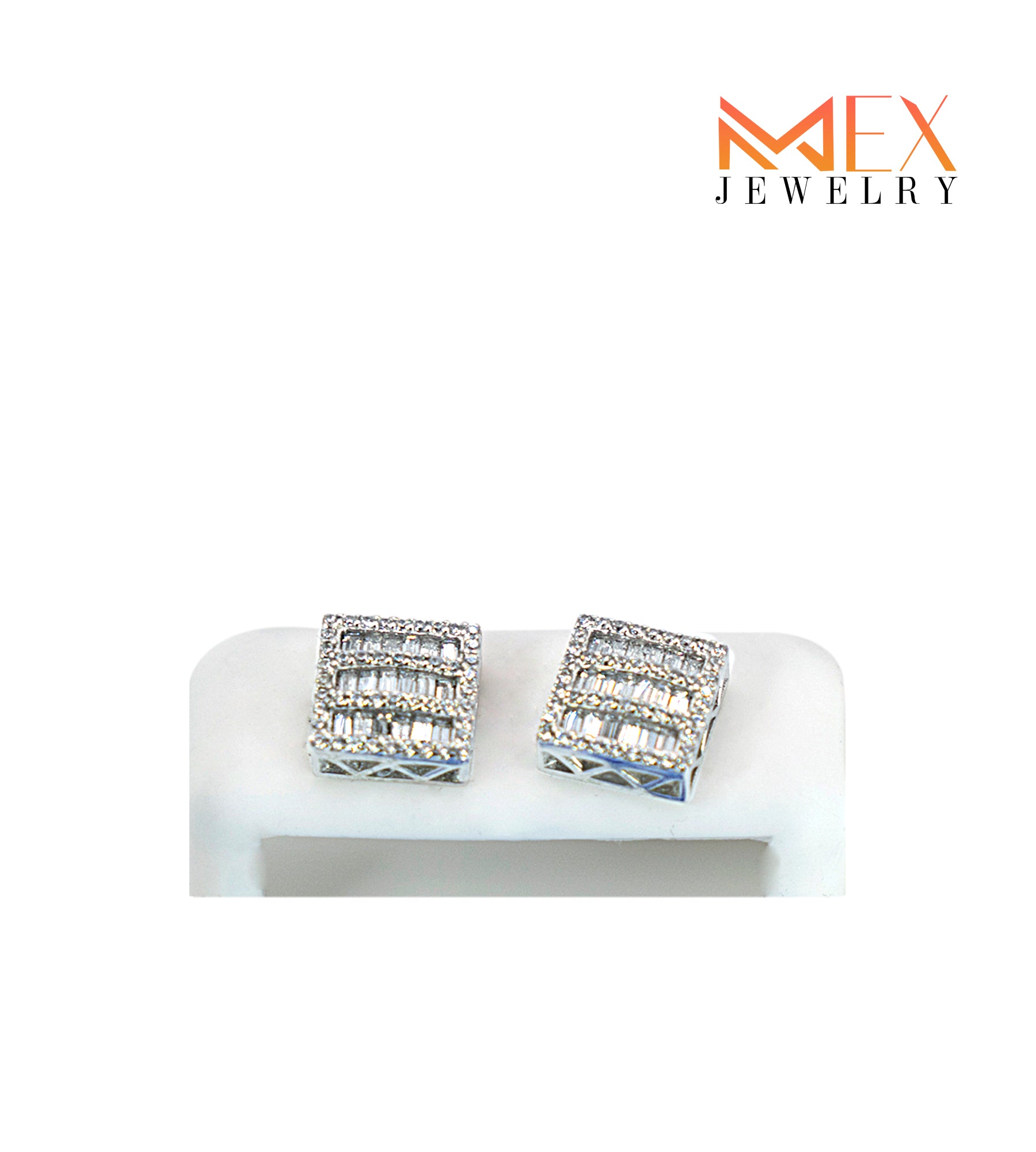 98-MEX787 925 Silver Earrings