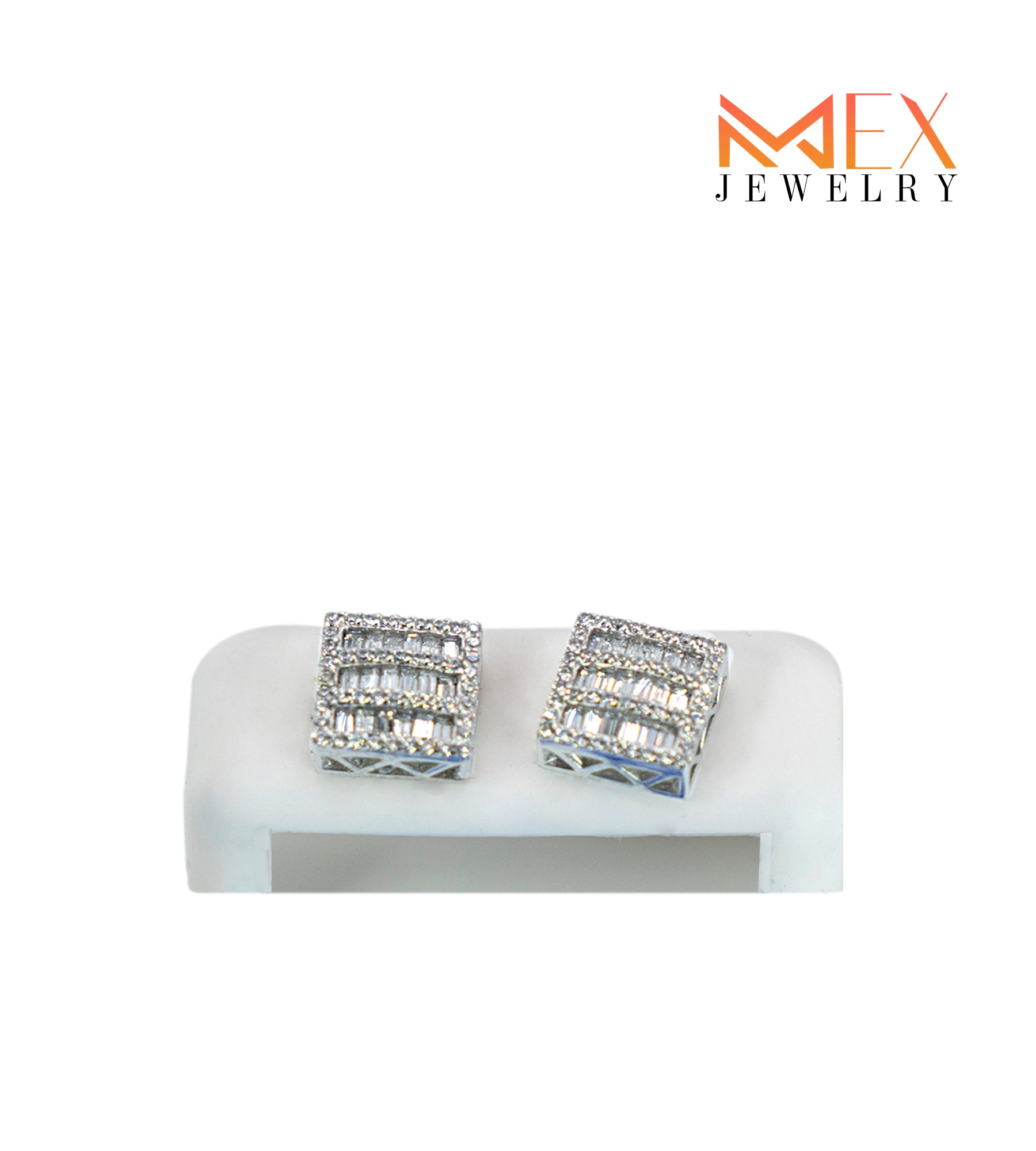 98-MEX787 925 Silver Earrings