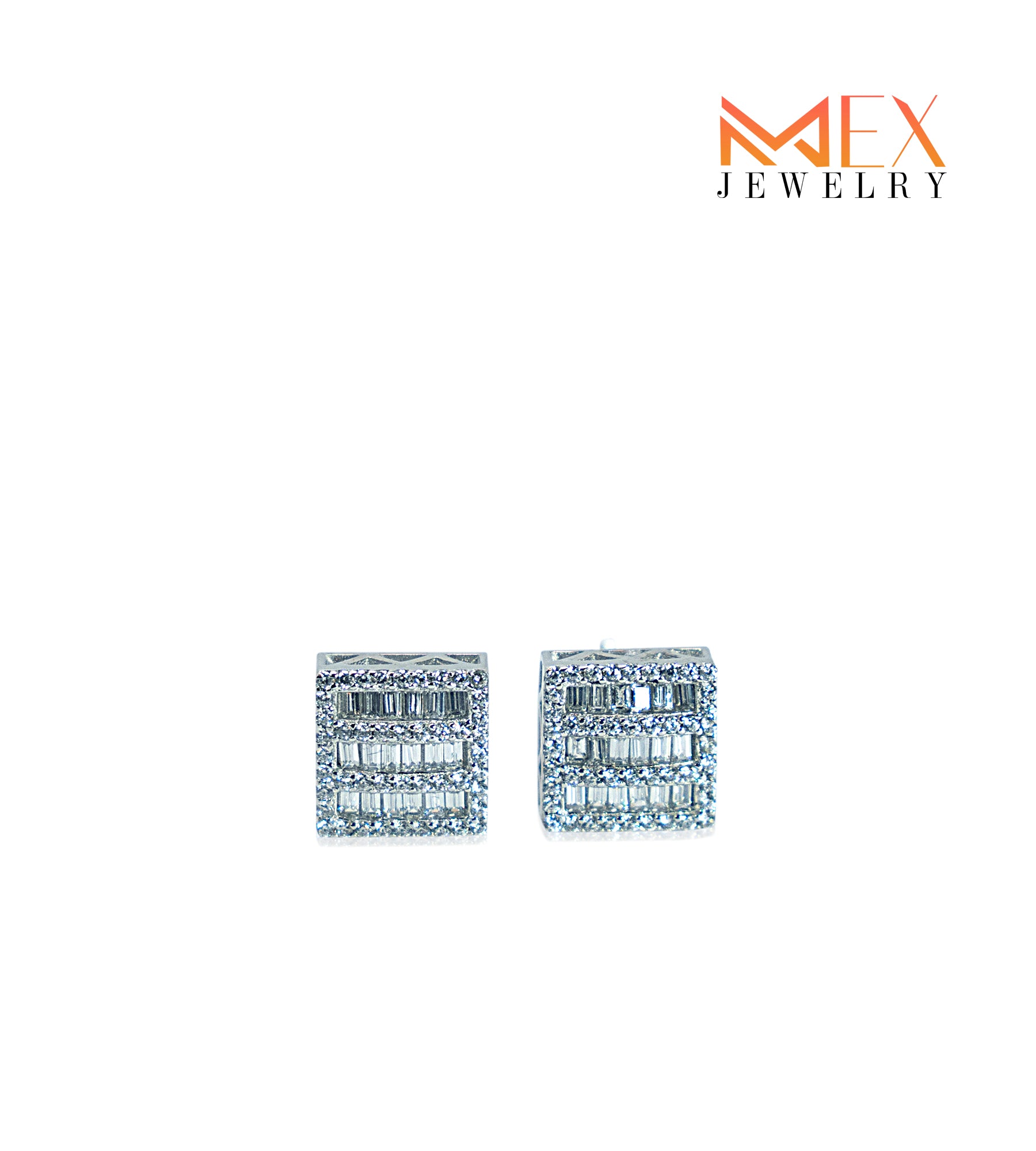 98-MEX787 925 Silver Earrings