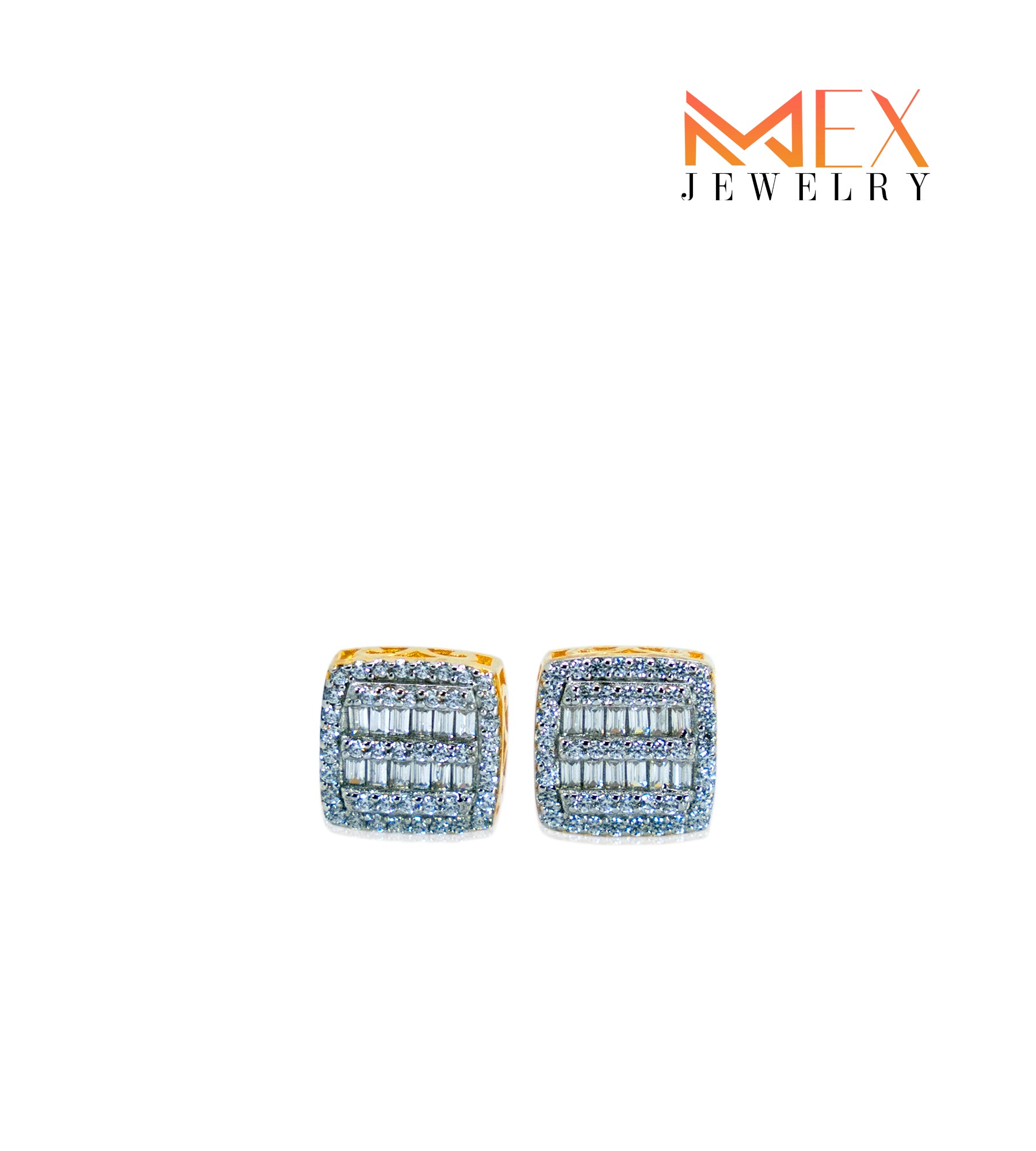 97-MEX787 925 Silver Earrings