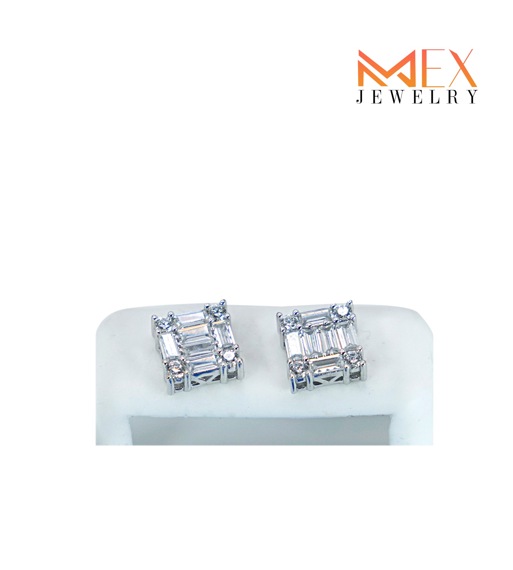 99-MEX7862 925 Silver Earrings