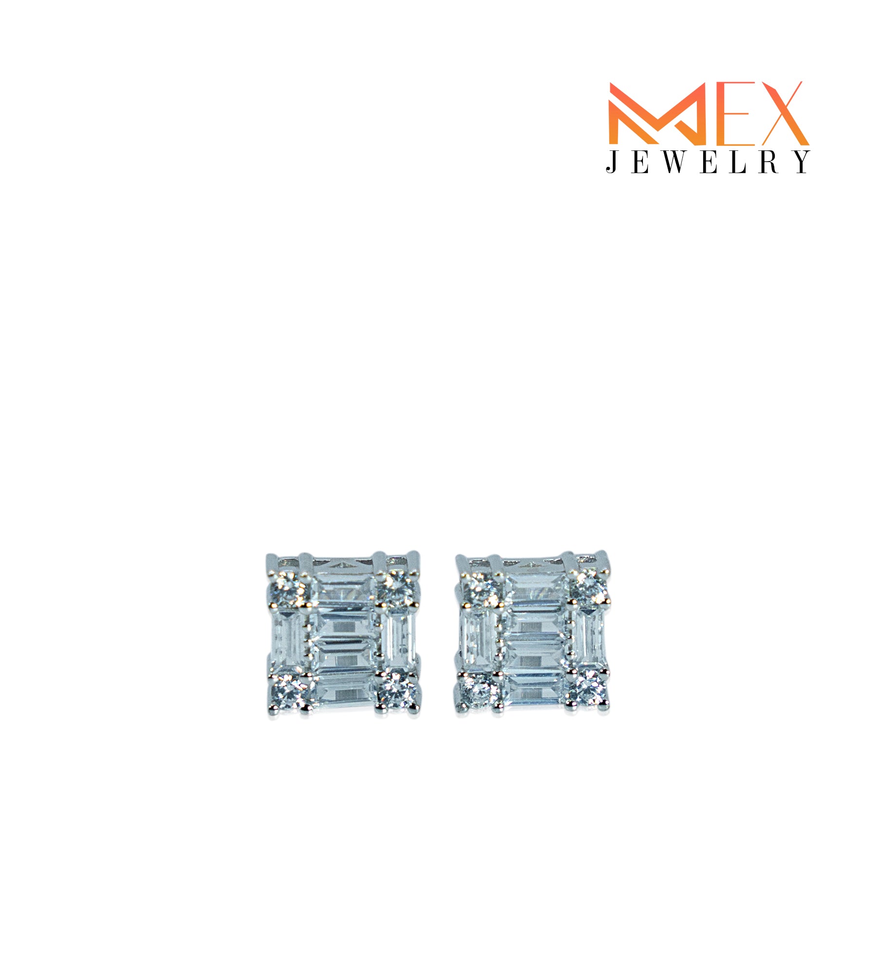 99-MEX7862 925 Silver Earrings