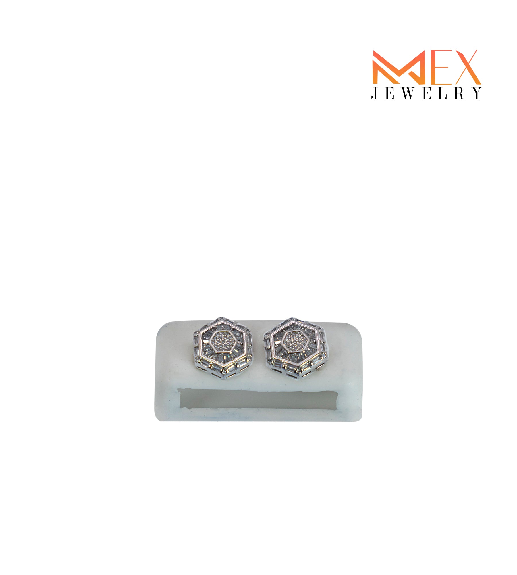 100 -MEX7291 925 Silver Earrings