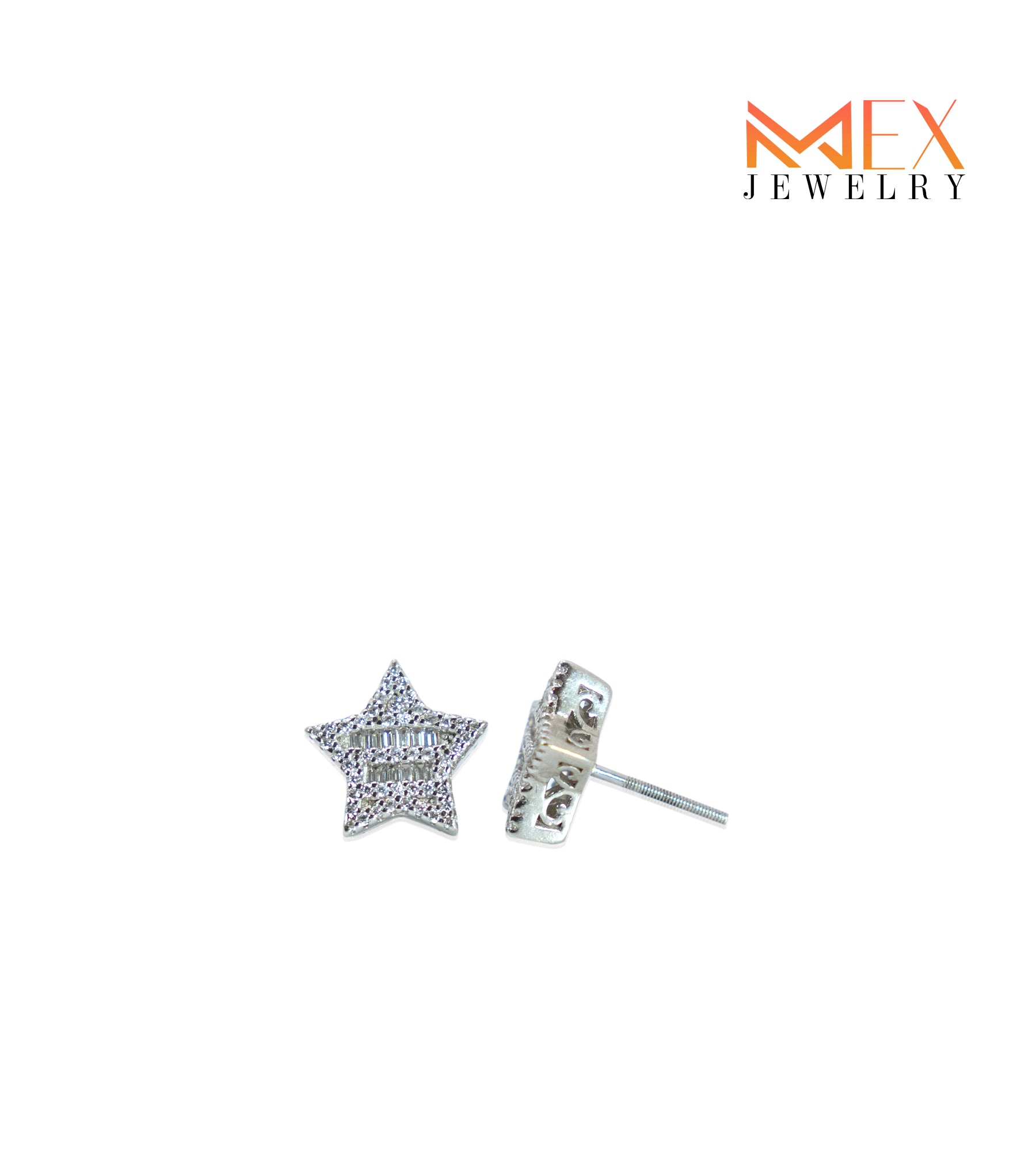 101 -MEX7293 925 Silver Earrings