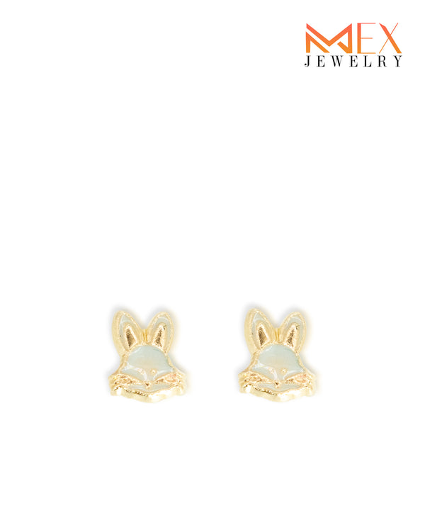 MEXG784 14K RABBIT ENAMEL