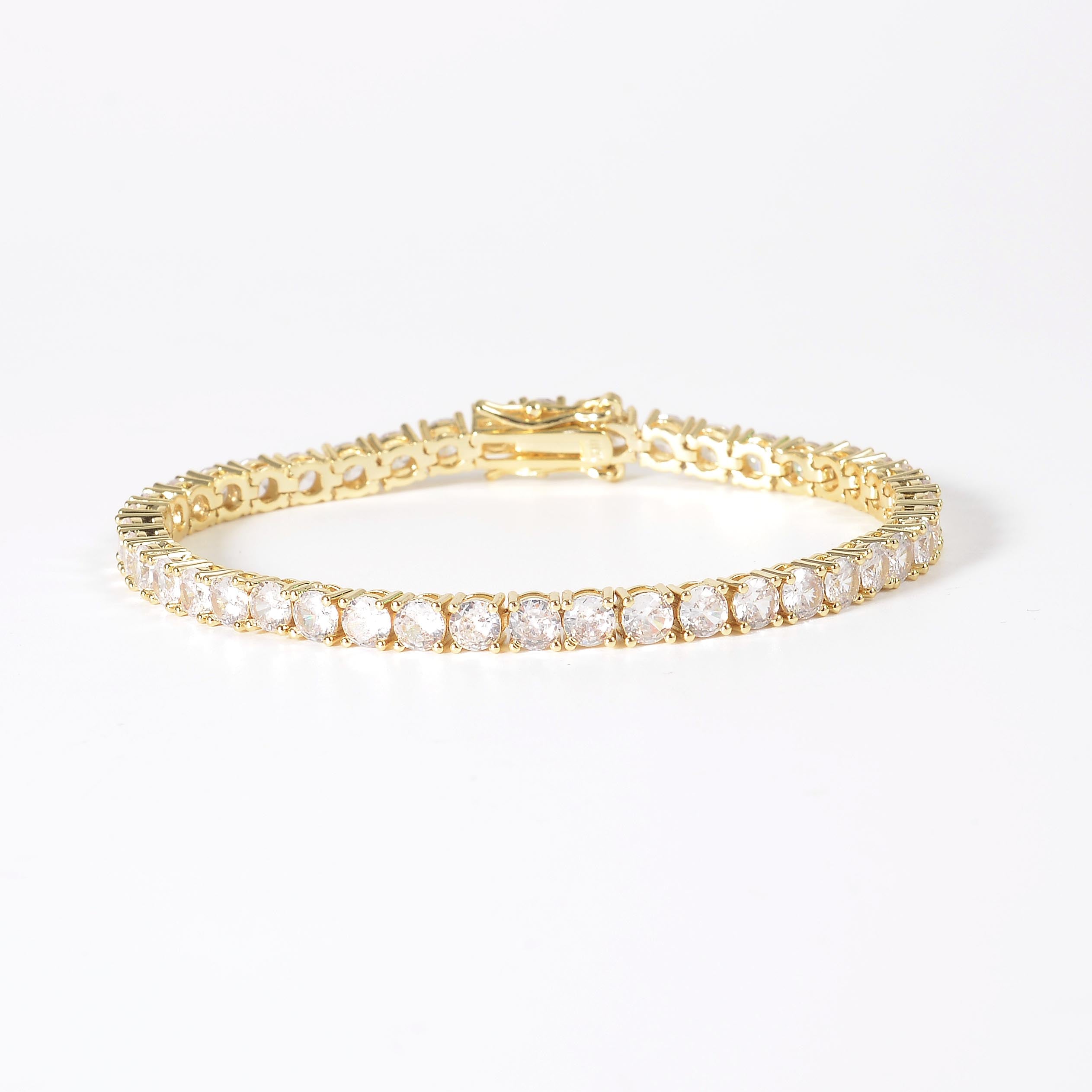 04 MM BRASS TENNIS BRACELET